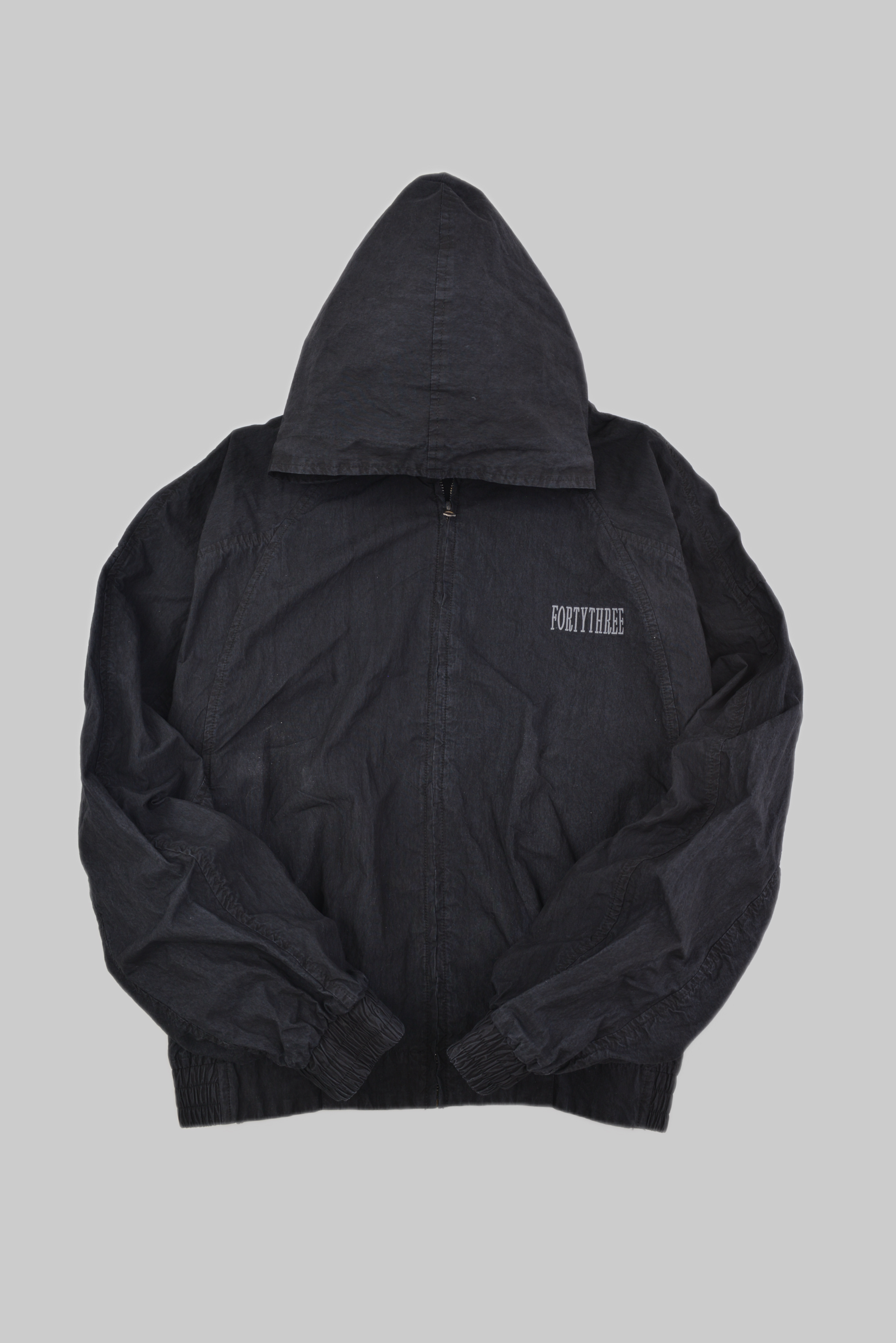 FORTYTHREE ロゴ ライトウェイトフーディージャケット サイズ: S