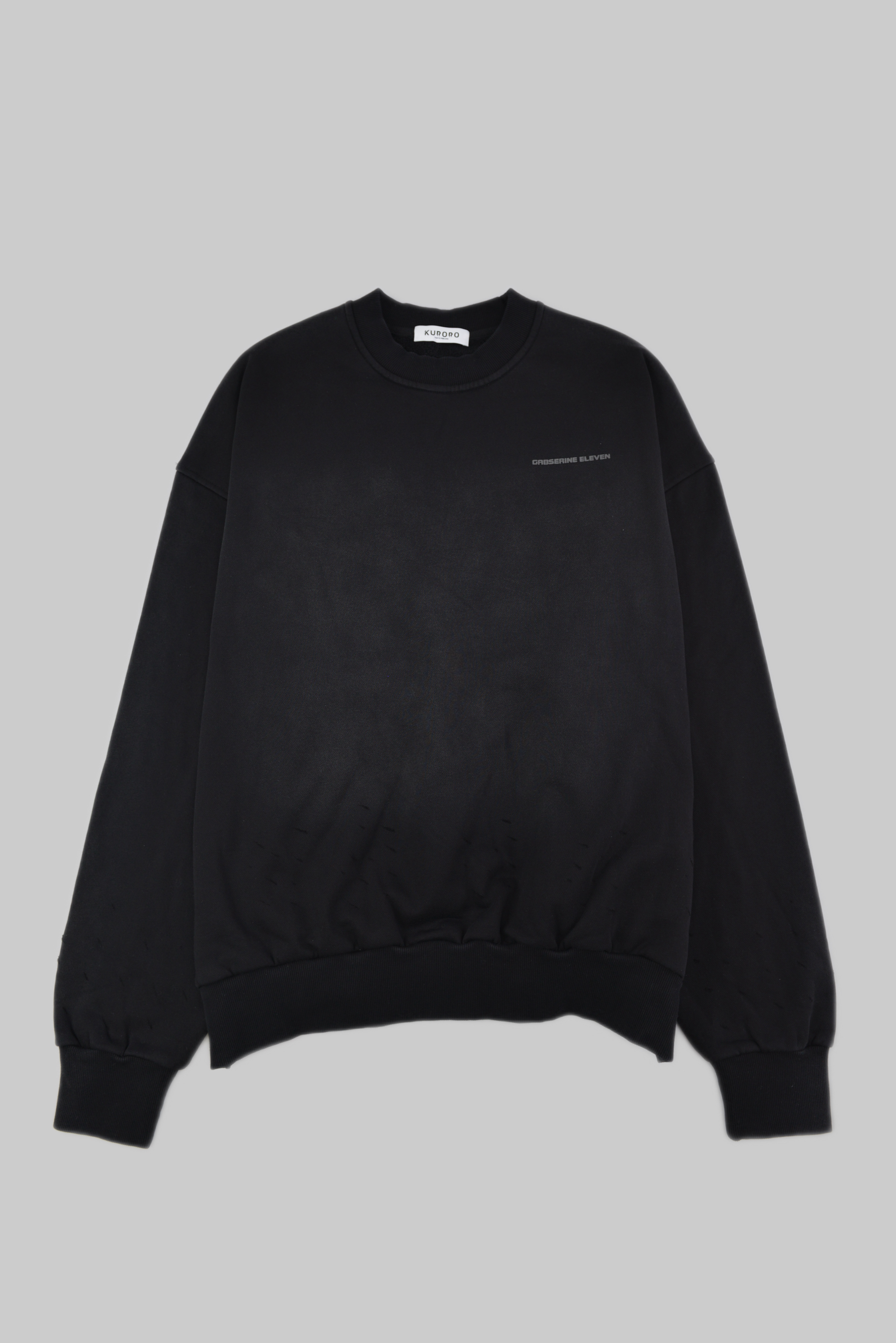 KURORO URBAN ESSENTIAL SWEAT （クロロ アーバン エッセンシャル スウェット）　BLACK