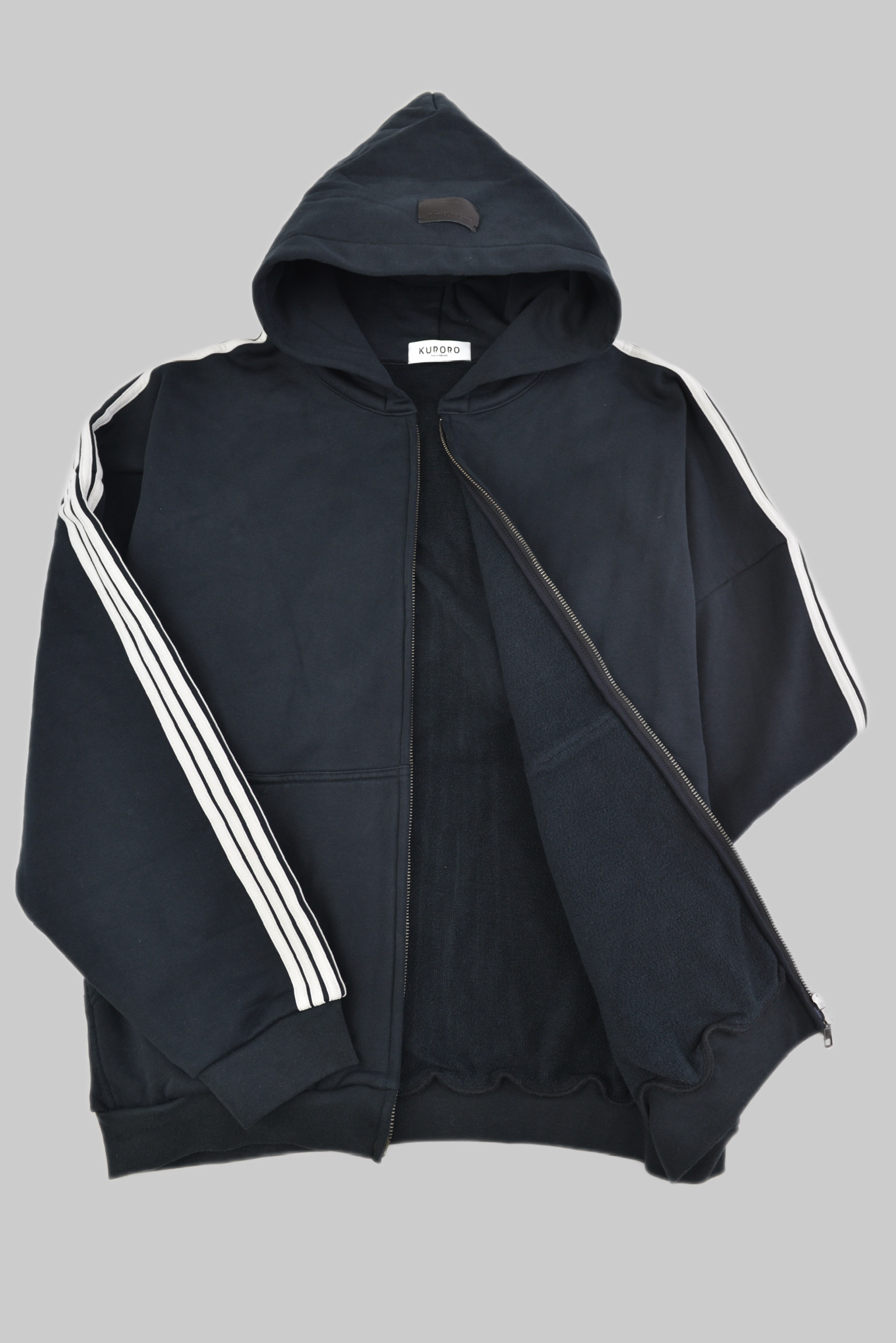 KURORO 5ラインジップパーカー / KURORO 5-Line Zip Hoodie サイズ: S