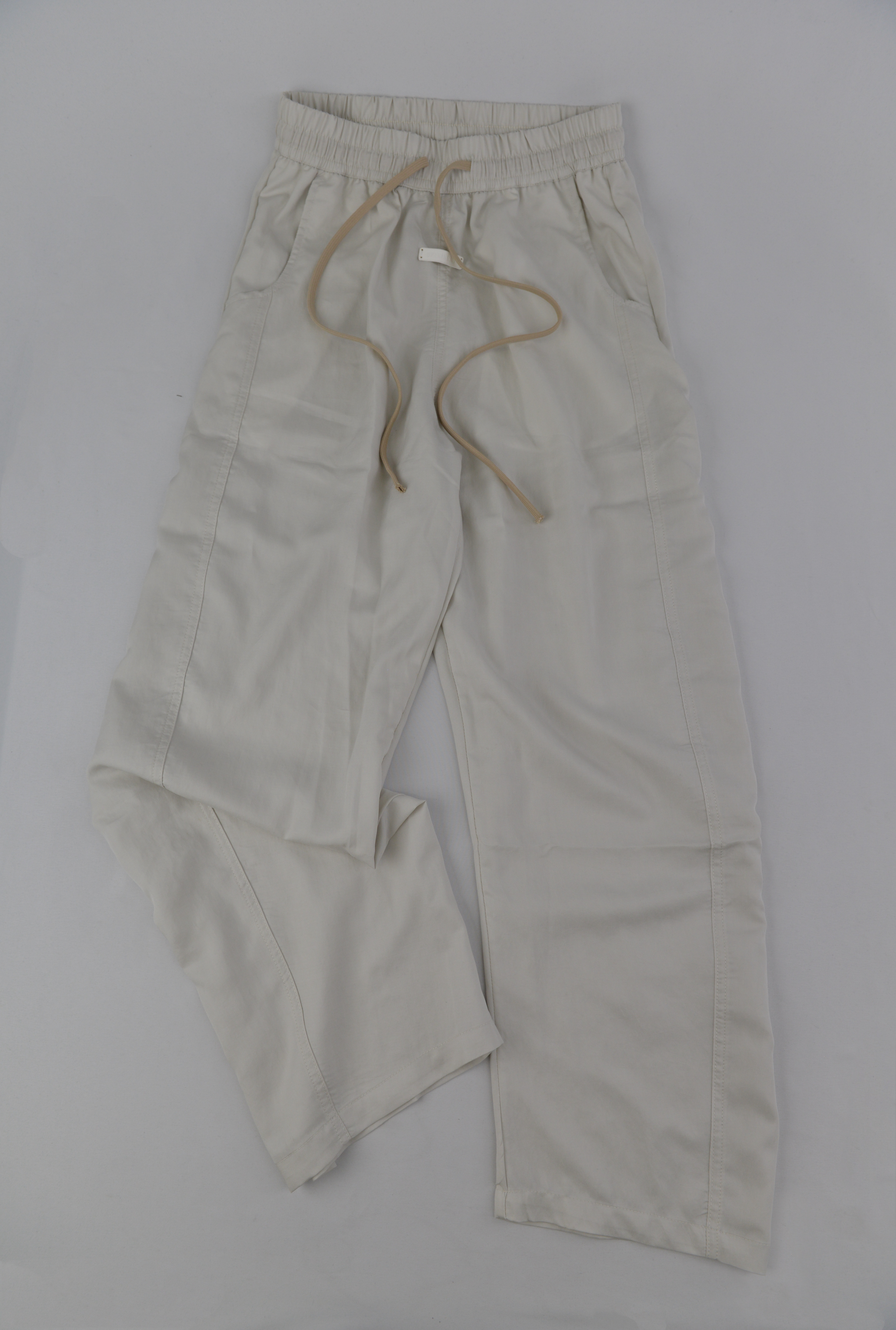 KURORO ワイドドローストリングパンツ  ライトベージュ