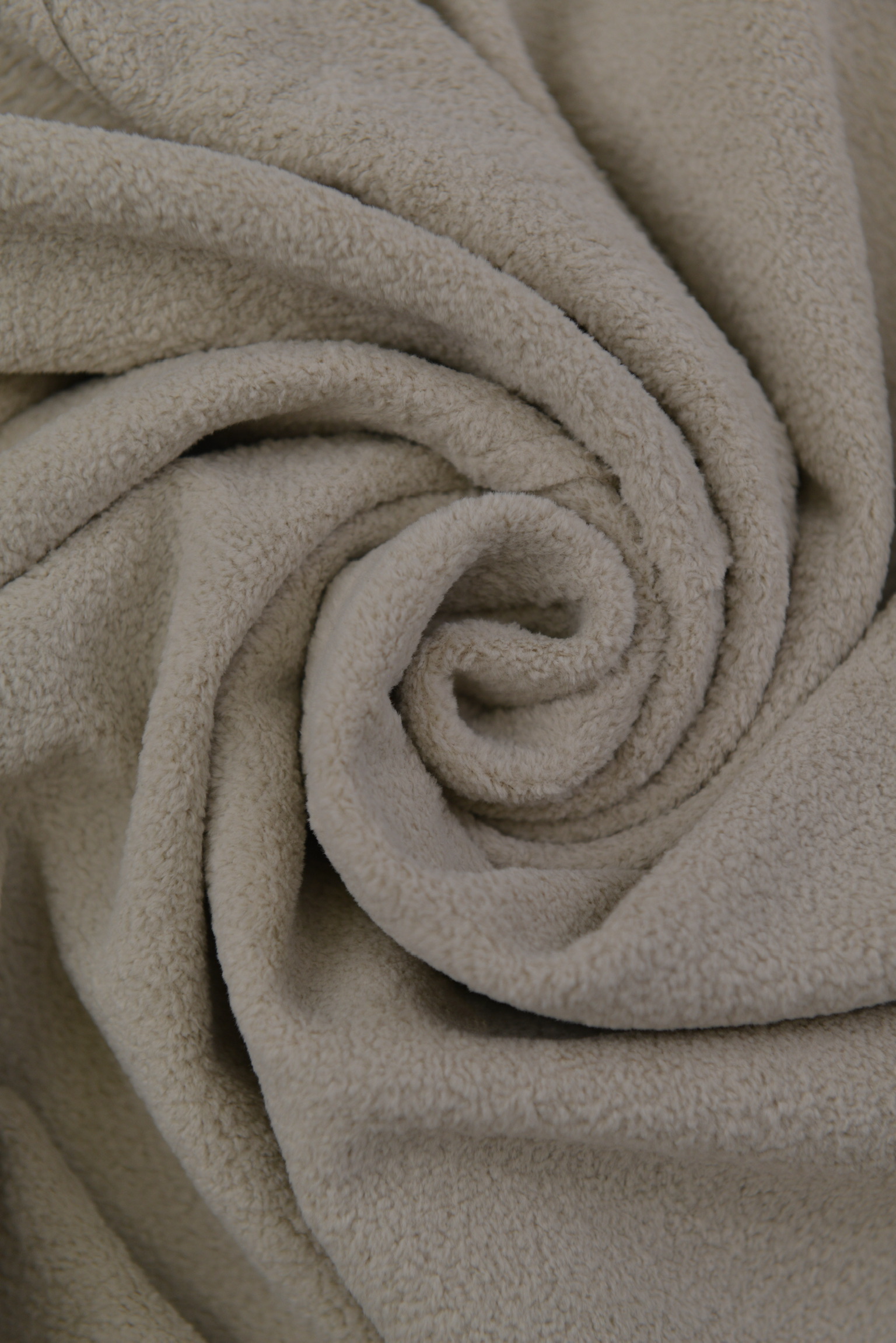 KURORO Double Layer Fleece Sweat / ダブルレイヤーフリーススウェット　ベージュ サイズ: S