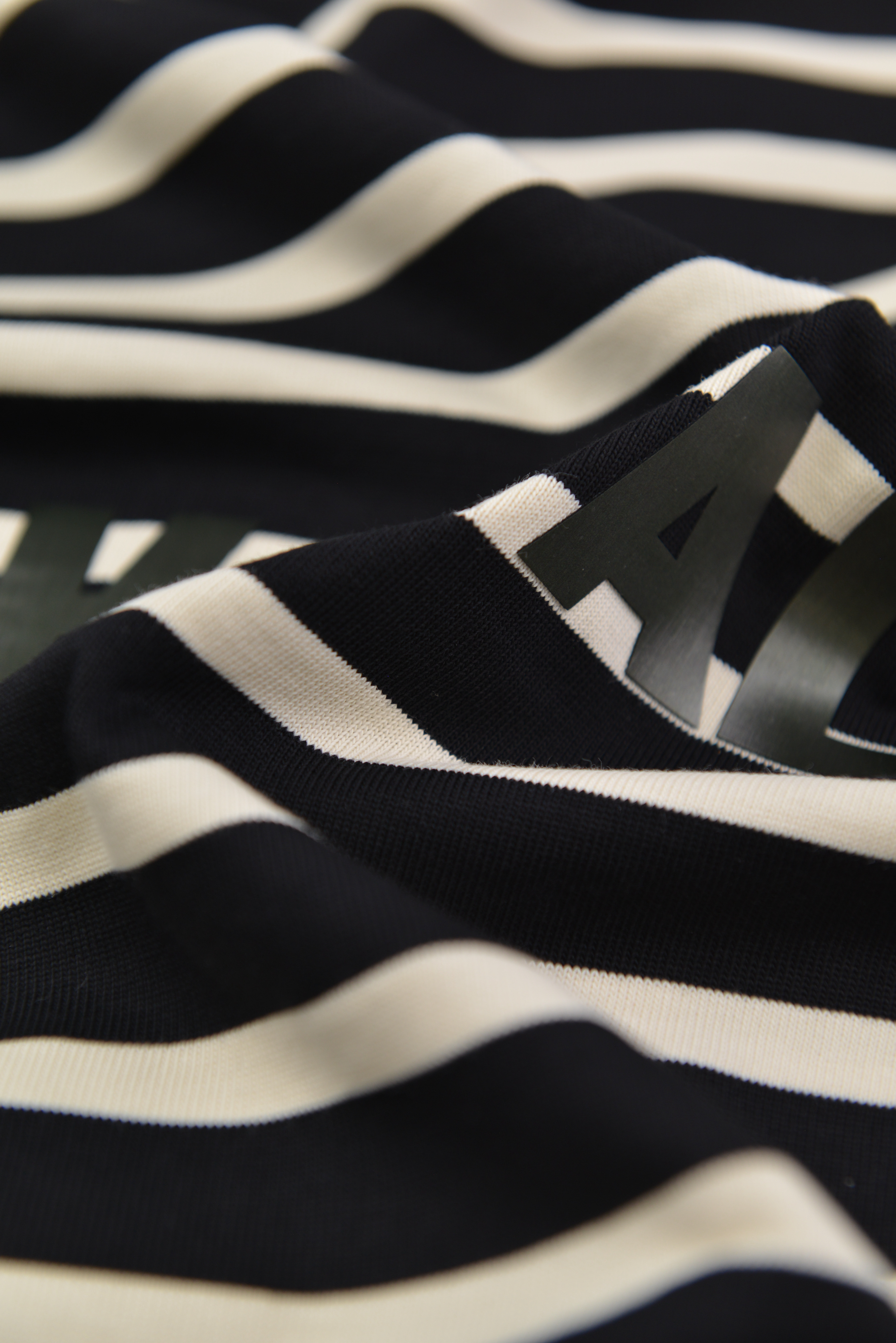 ロイヤルホースボーダーTシャツ 　モノクロストライプ サイズ: S