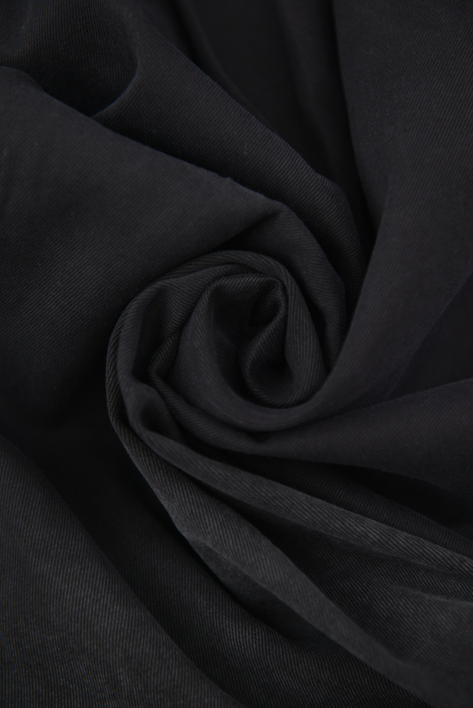 ブラックダメージ ミリタリーシャツジャケット (Black Distressed Military Shirt Jacket) サイズ: M