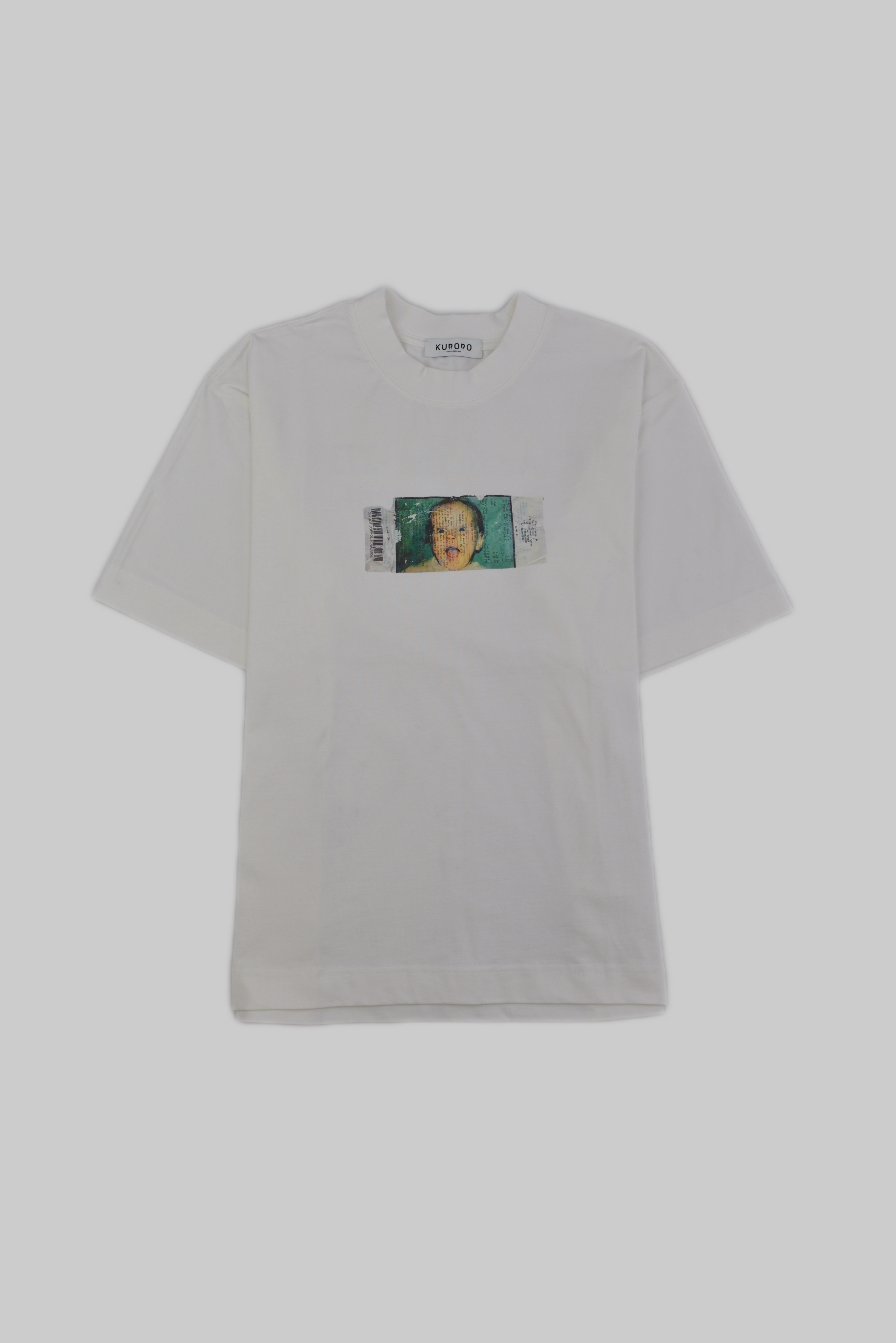 ブルーモーメント -273° アートグラフィックTシャツ　ホワイト