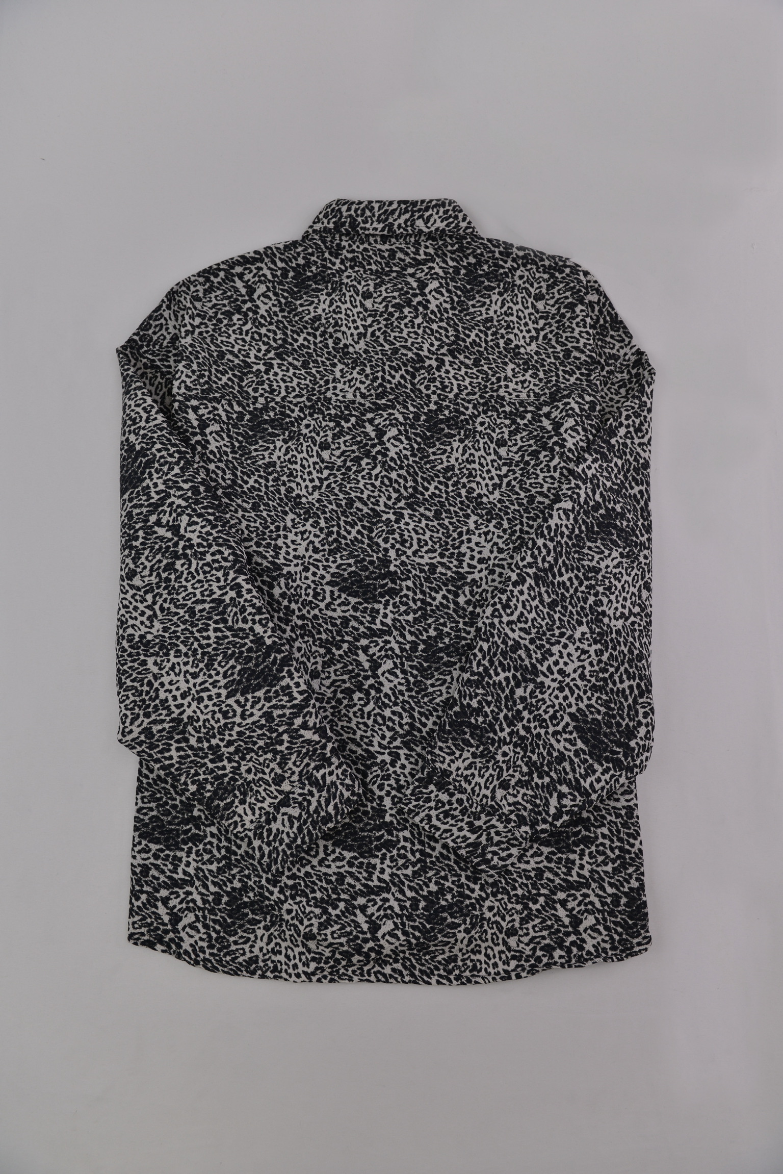 レオパードプリント シアーシャツ / Leopard Print Sheer Shirt サイズ: S