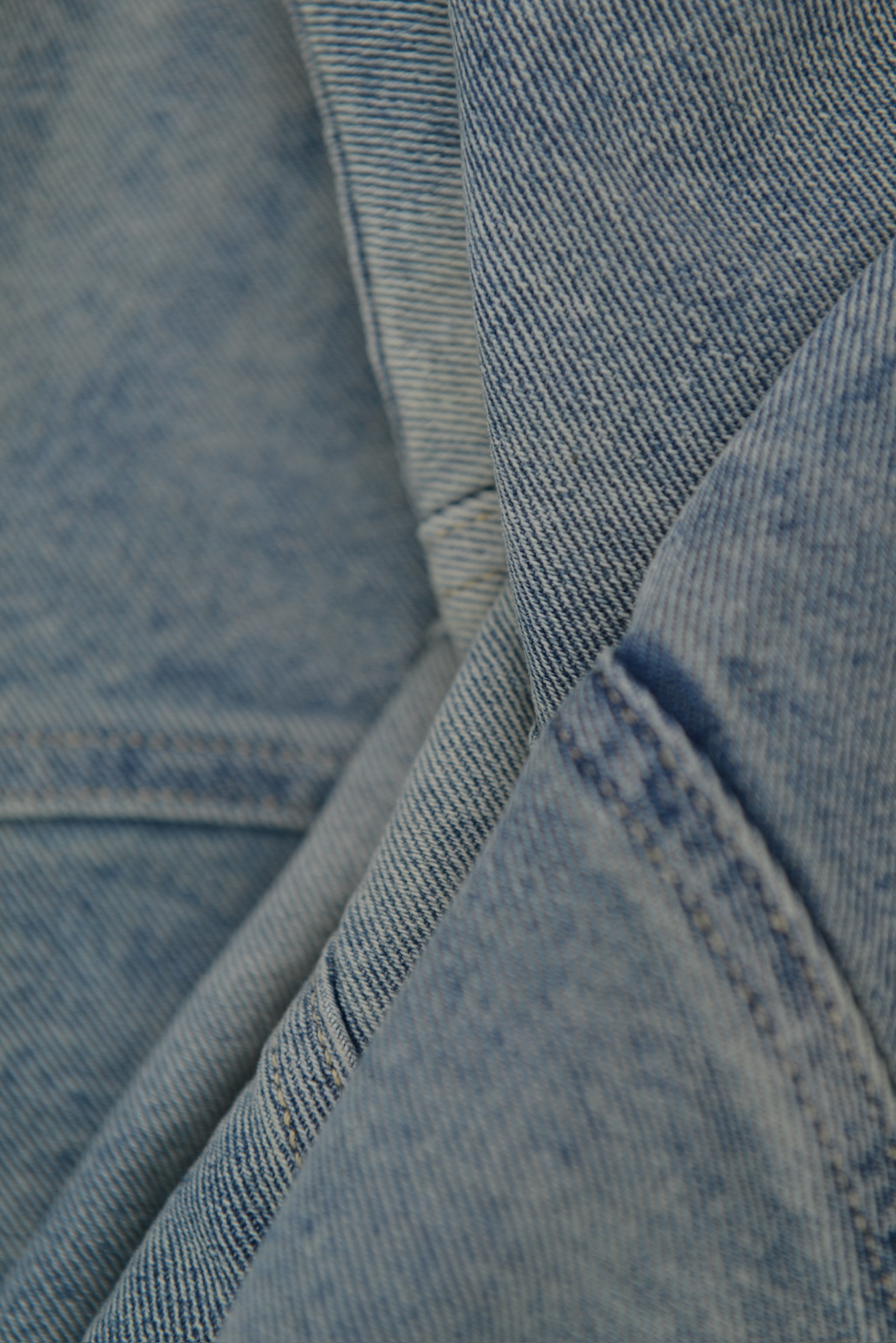 KURORO Vintage Wash Wide Cargo Denim / ヴィンテージウォッシュ ワイドカーゴデニム サイズ: S