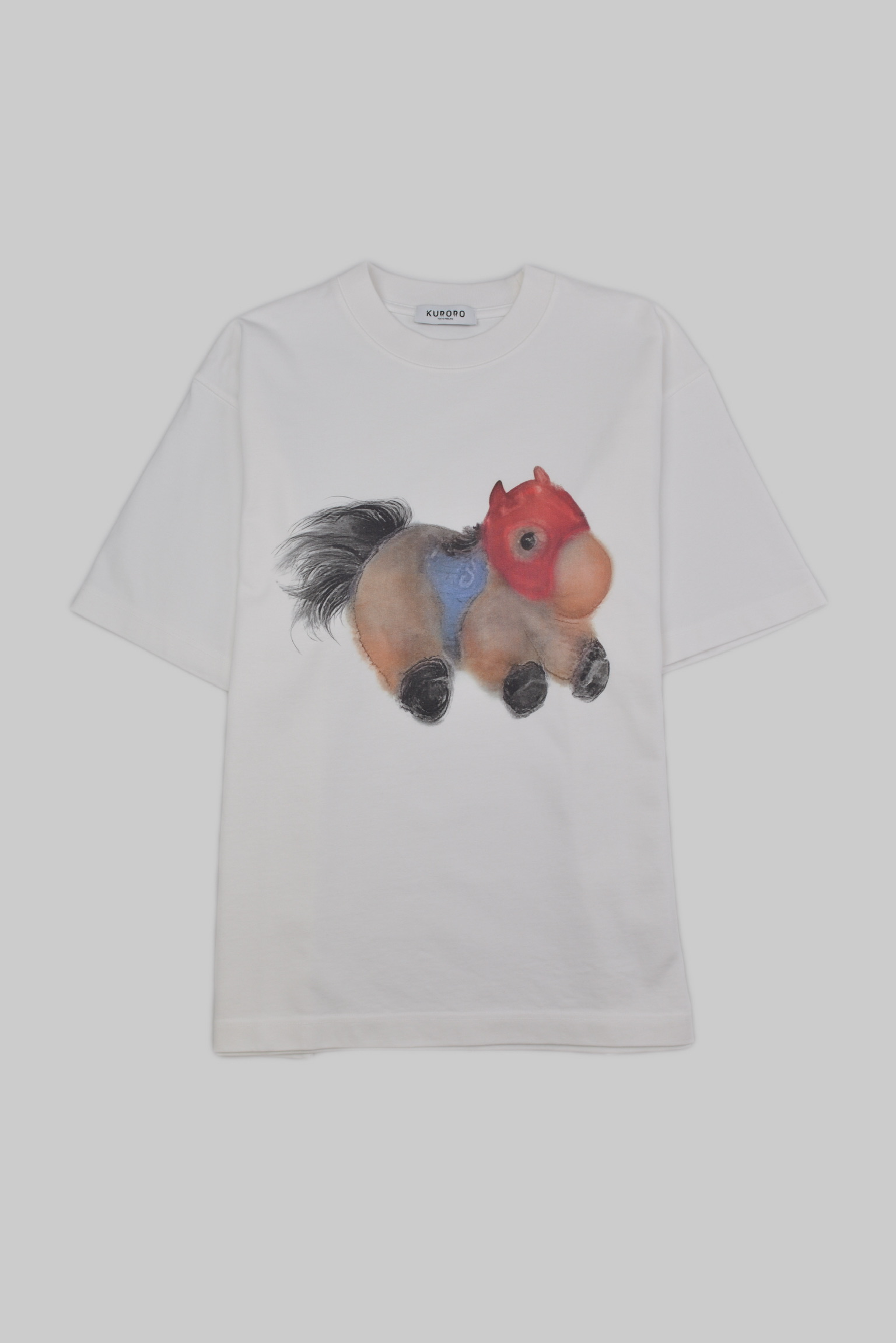 ヴィンテージホース アートTシャツ　Canvas White（キャンバスホワイト） サイズ: M