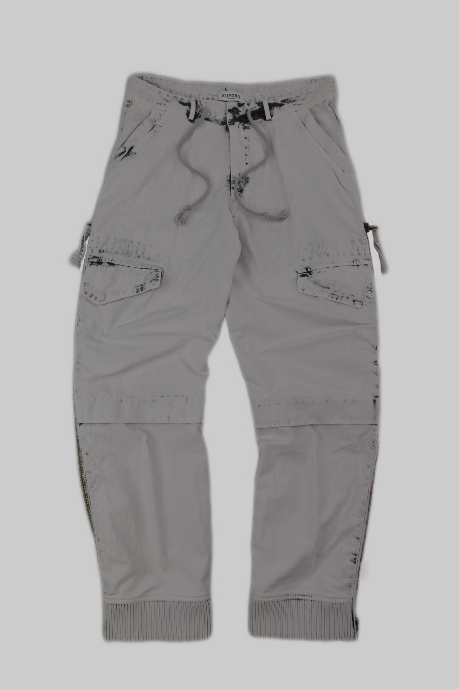 Distressed Cargo Jogger Pants / ディストレストカーゴジョガーパンツ サイズ: XL