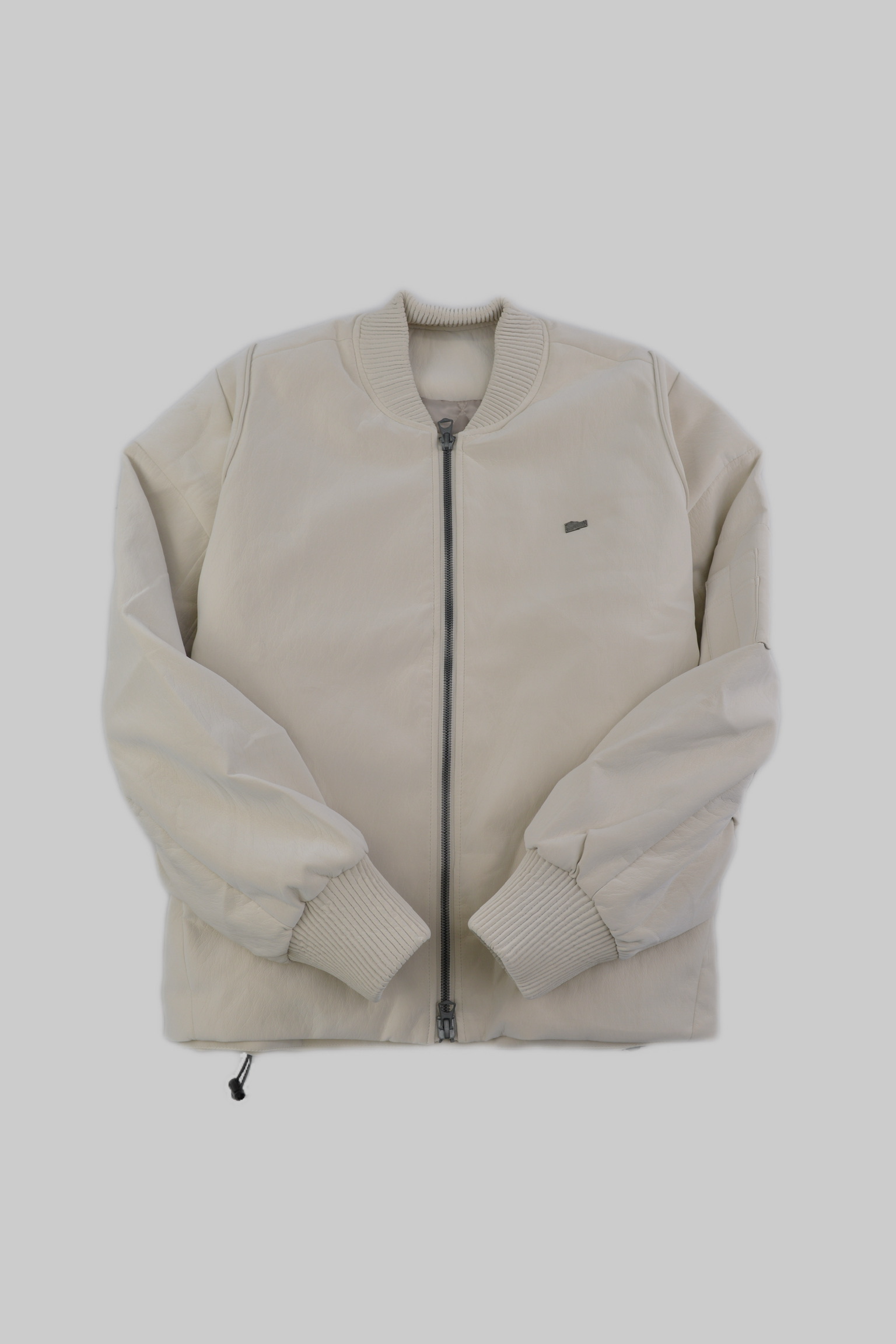  Soft PU Padded Flight Jacket