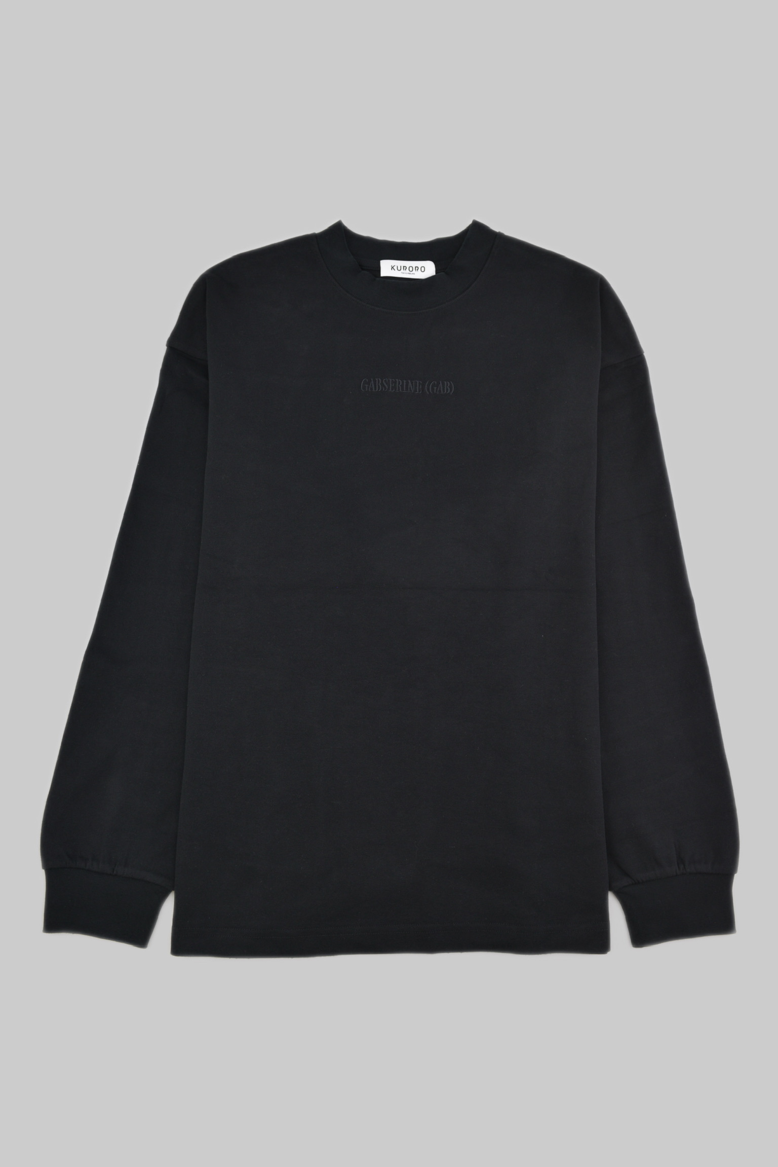 GABSERINE Studded Back Logo Long Sleeve Tee（ガブセリン スタッズロゴロングスリーブ）　ブラック サイズ: S
