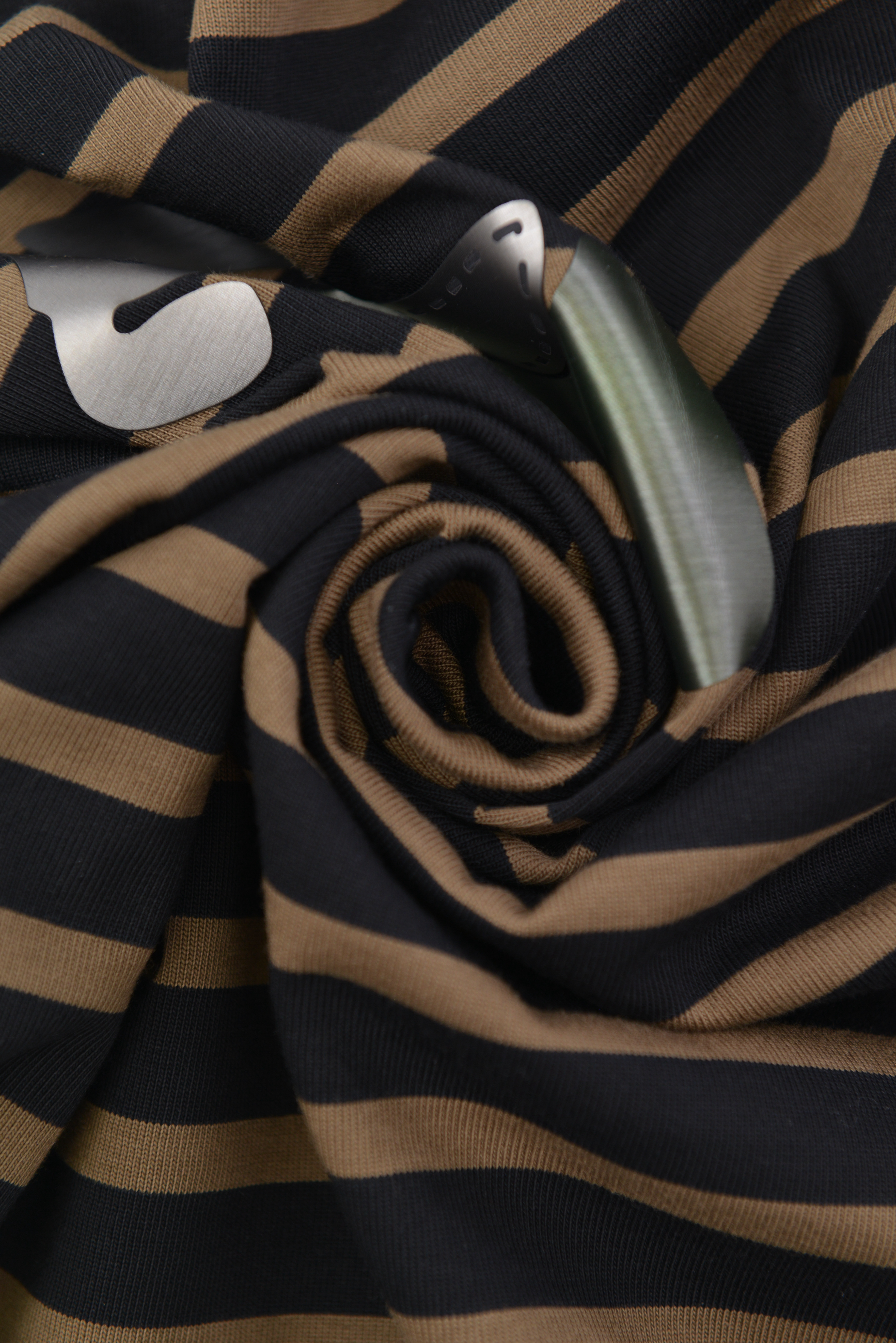 ロイヤルホースボーダーTシャツ  ヴィンテージブラウン サイズ: S