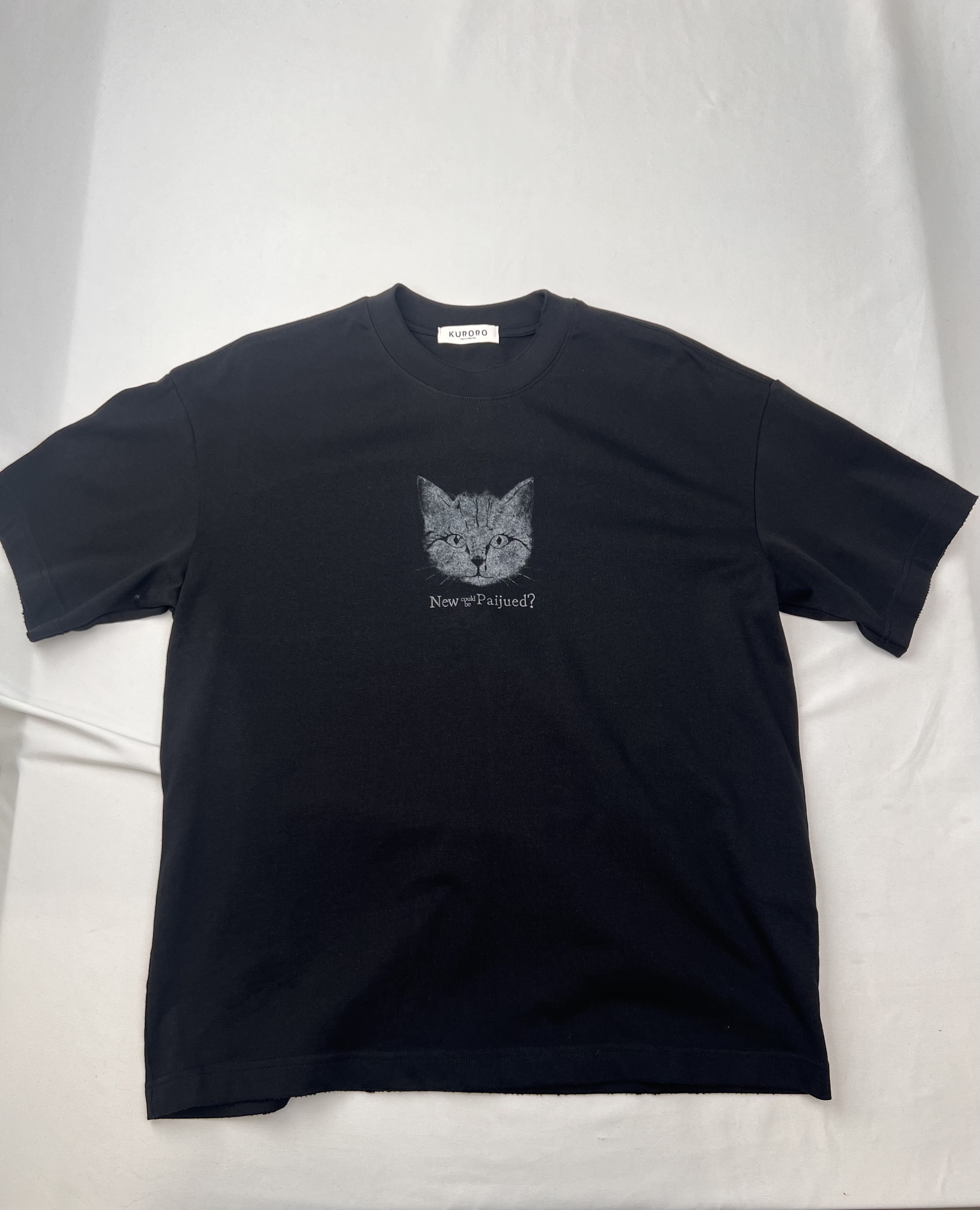 シャドウキャット グラフィックTシャツ     Black サイズ: M