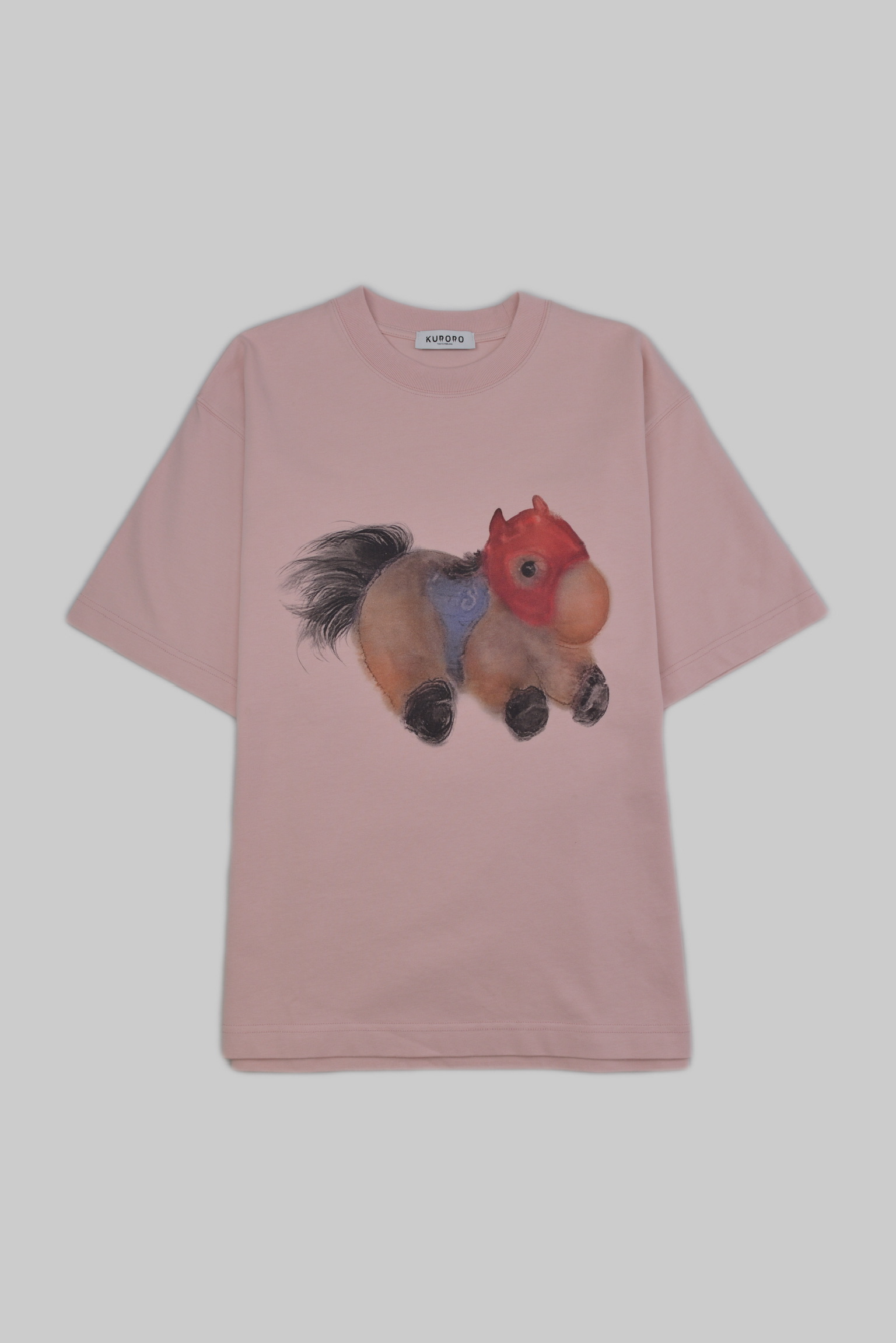 ヴィンテージホース アートTシャツ　Blush Pink（ブラッシュピンク）