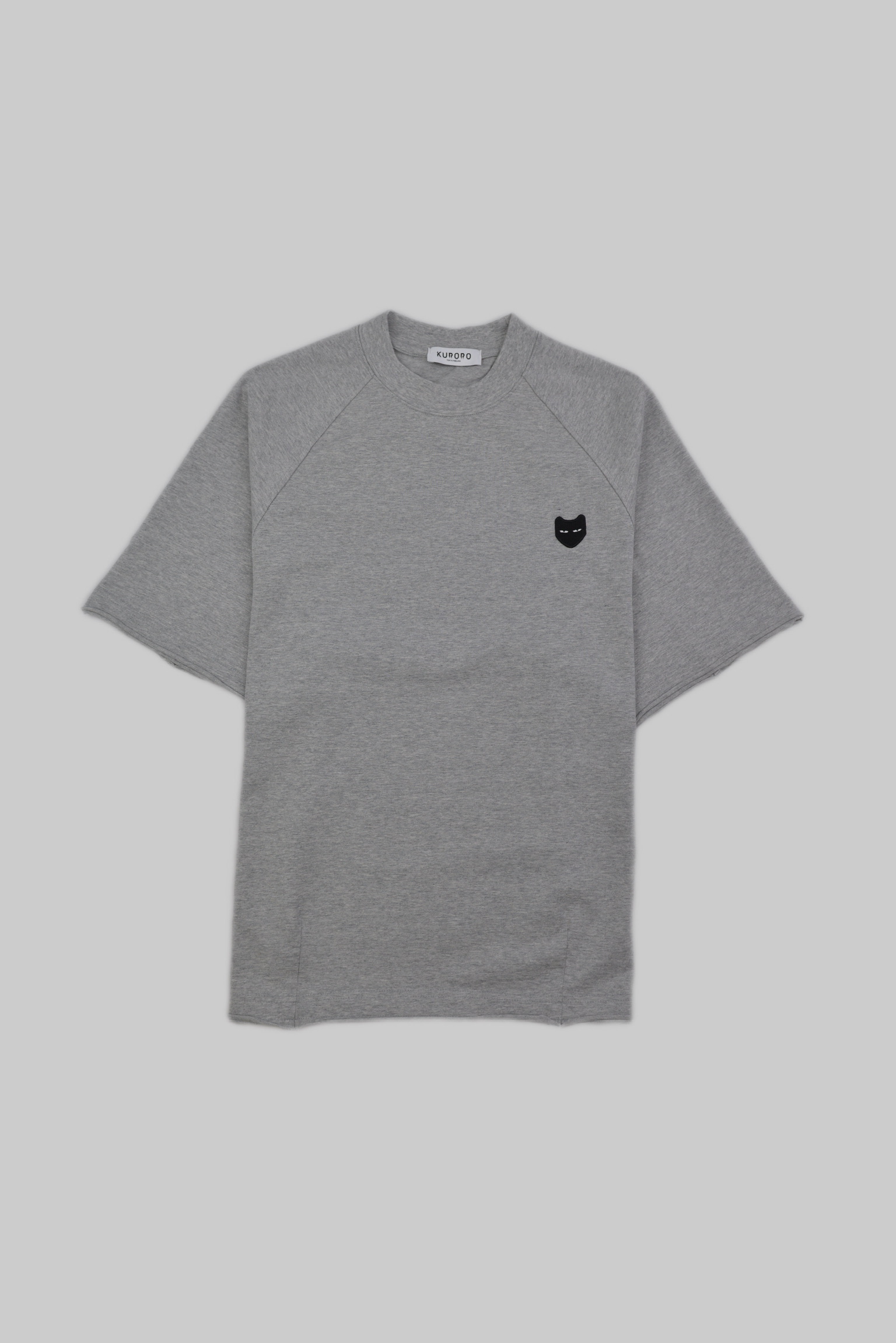 KURORO ワンポイントラグランTee　    GRAY