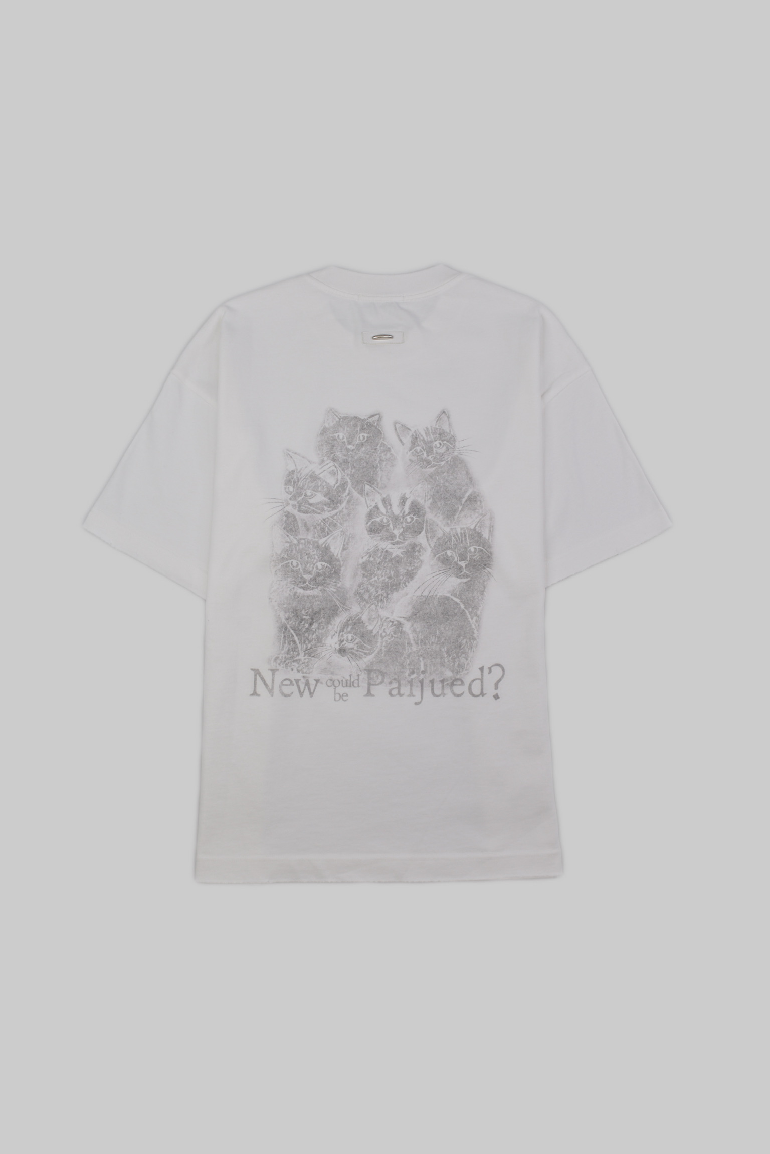 シャドウキャット グラフィックTシャツ      White サイズ: M