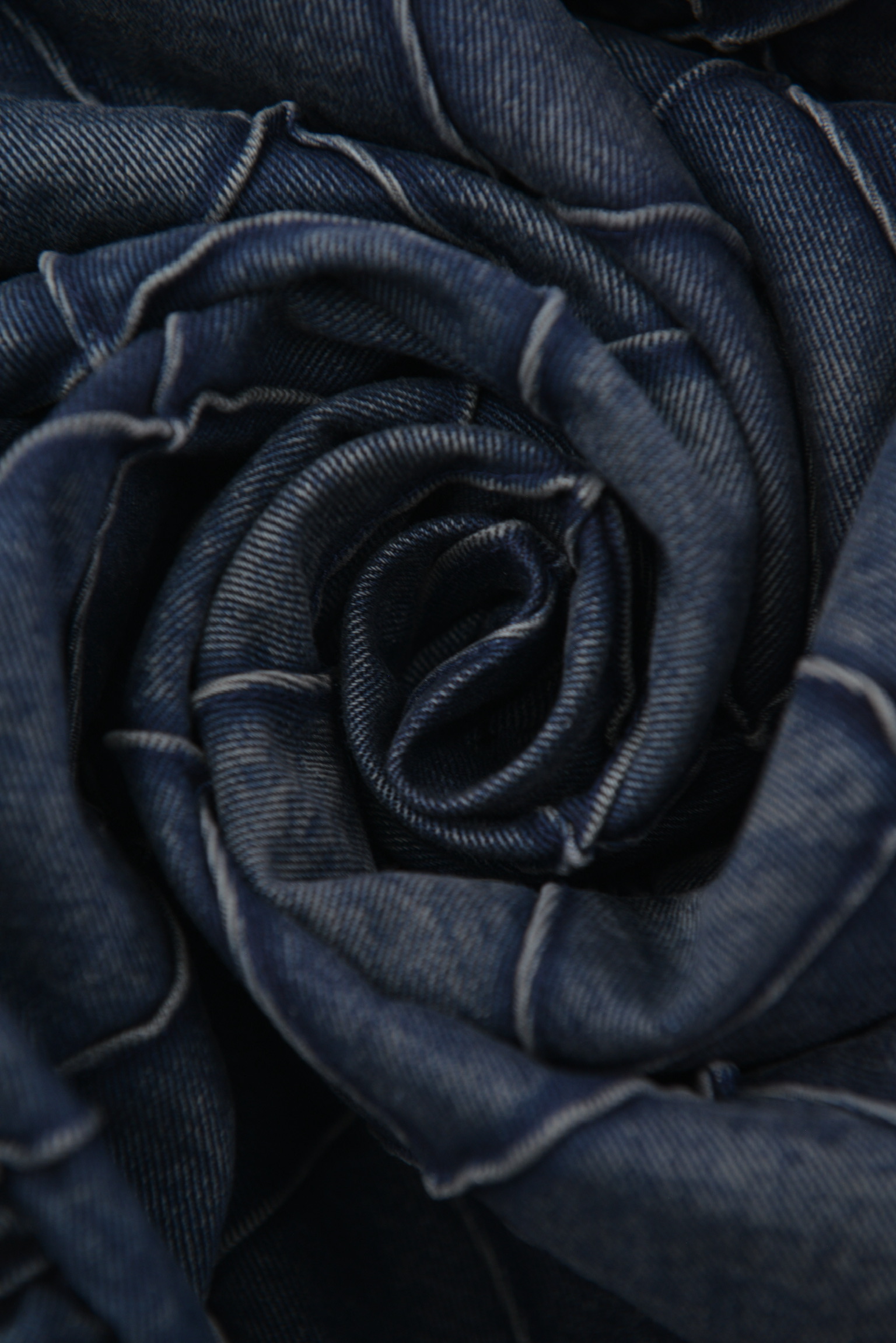 KURORO Quilted Denim Down Shirt Jacket（キルティングデニムダウンシャツジャケット）　Vintage Blue（ヴィンテージブルー） サイズ: M