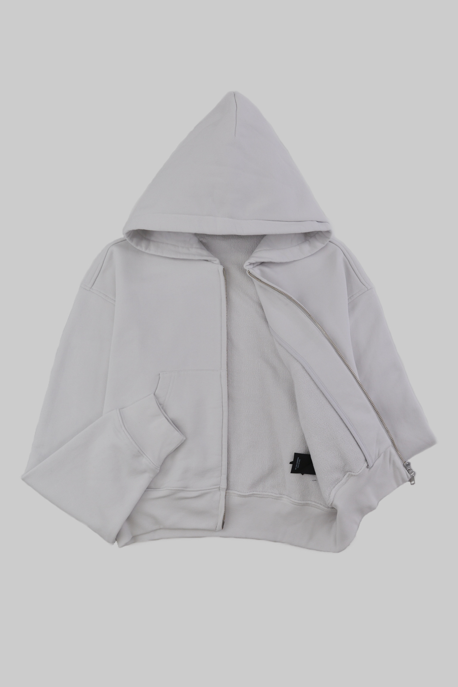 KURORO Minimal Cropped Zip Hoodie（ミニマル クロップド ジップ フーディ） サイズ: S