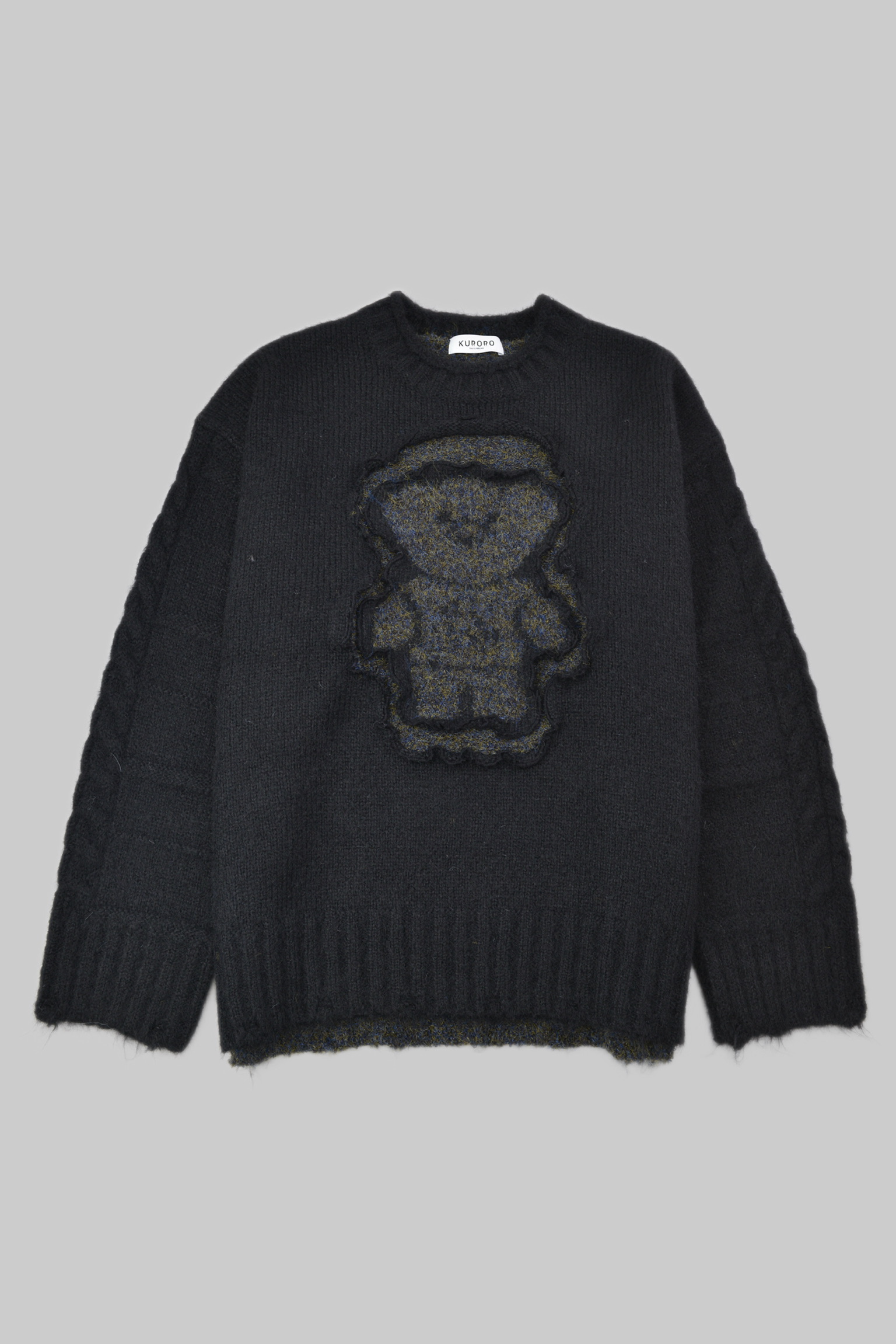 Silent Figure Knit （サイレント・フィギュア ニット）　Black