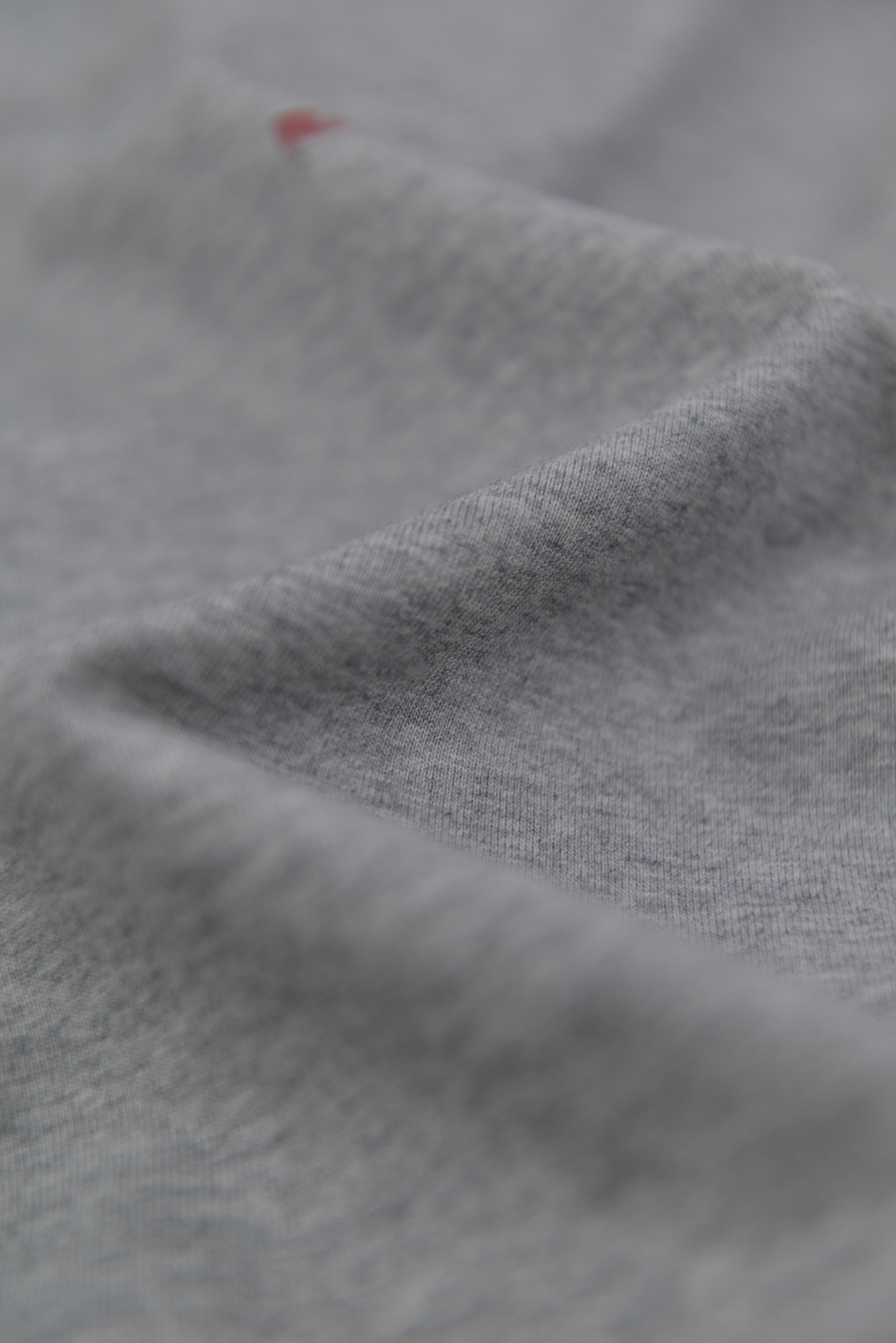 NAUNAU フロッキーロゴオーバーサイズTシャツ　    ダストグレー  サイズ: S