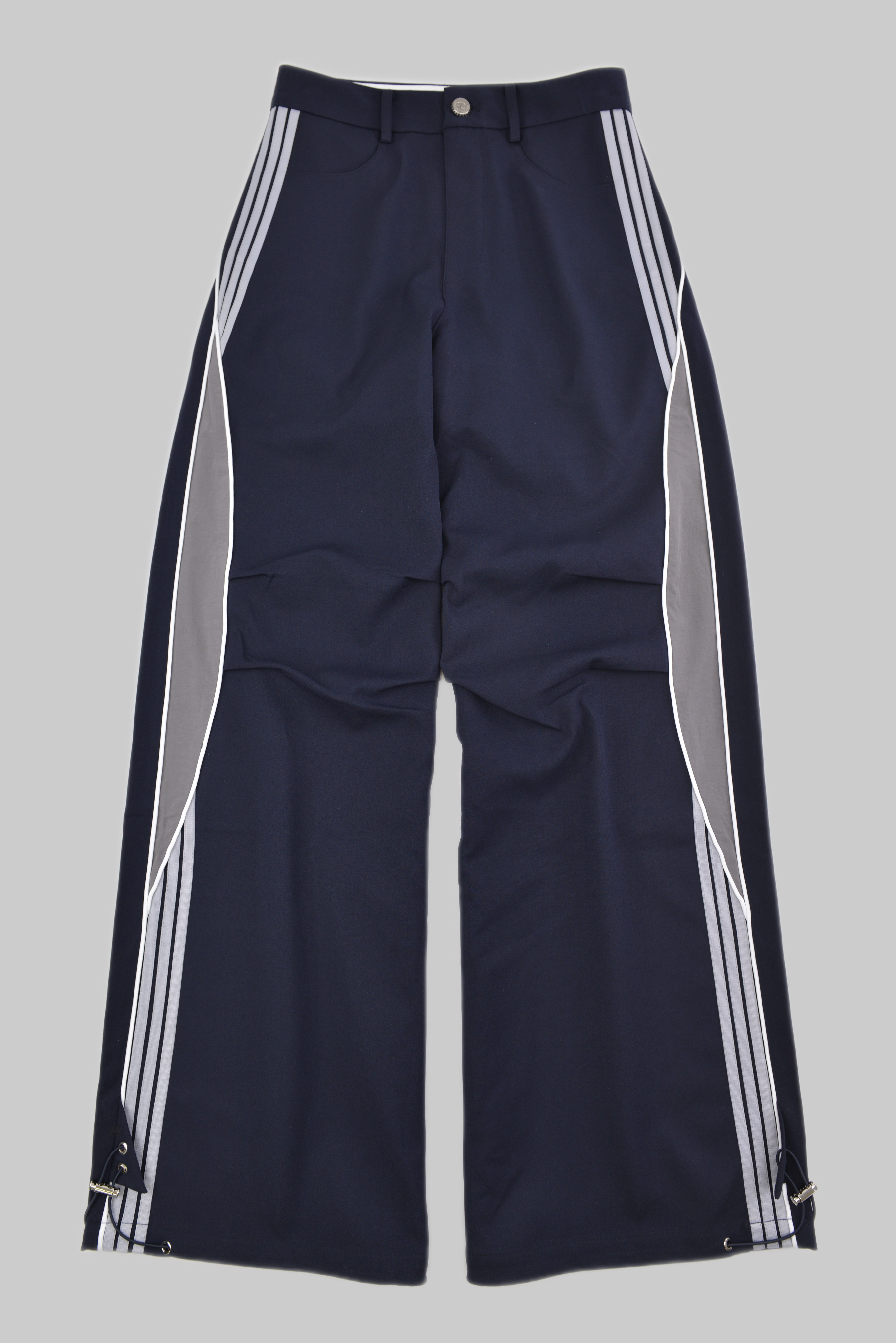 ラインデザイン トラックパンツ　レディース