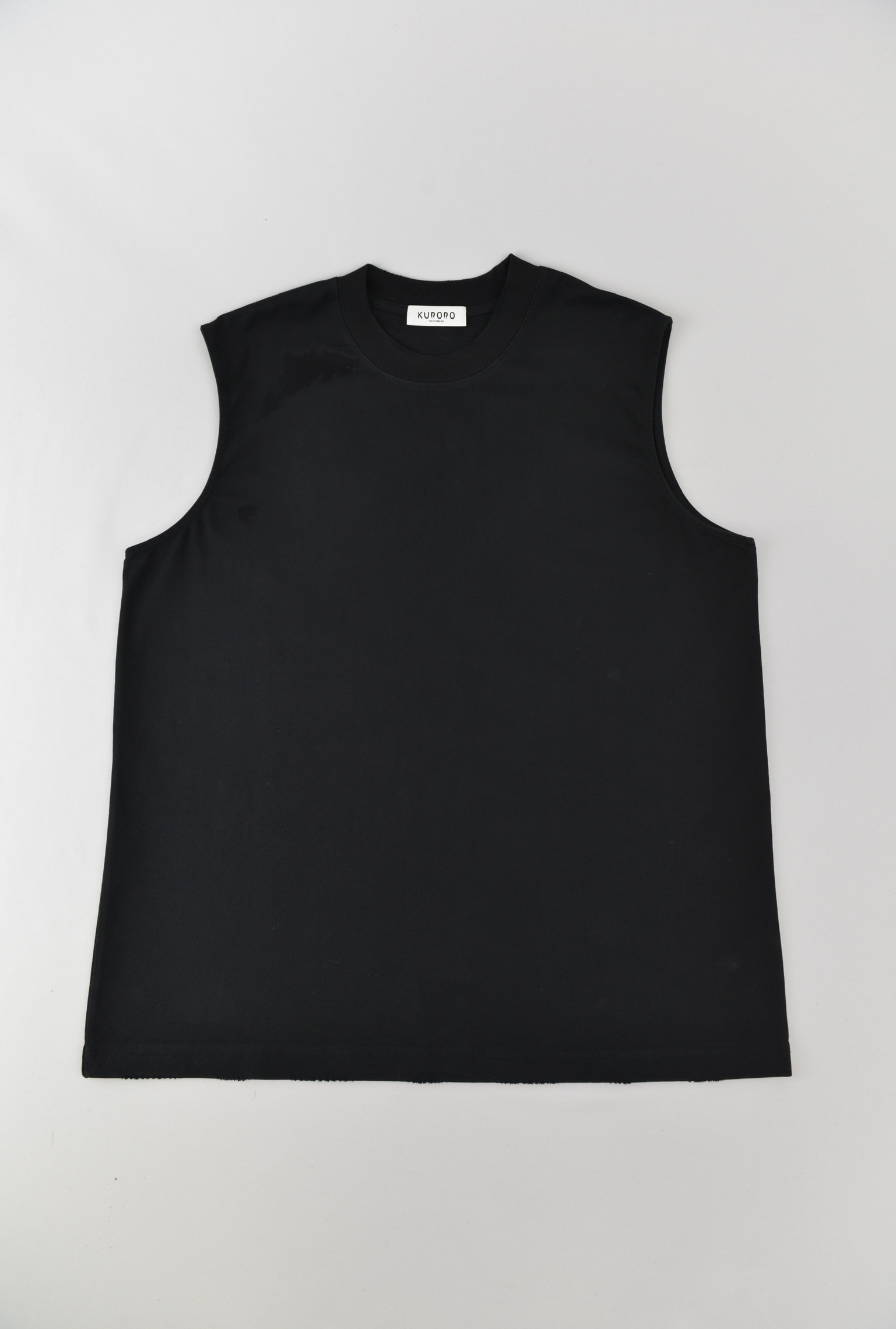 ノースリーブTシャツ　ブラック