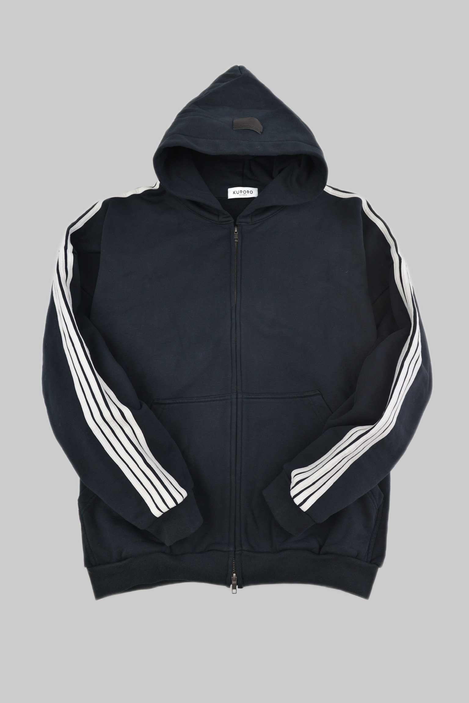 KURORO 5ラインジップパーカー / KURORO 5-Line Zip Hoodie