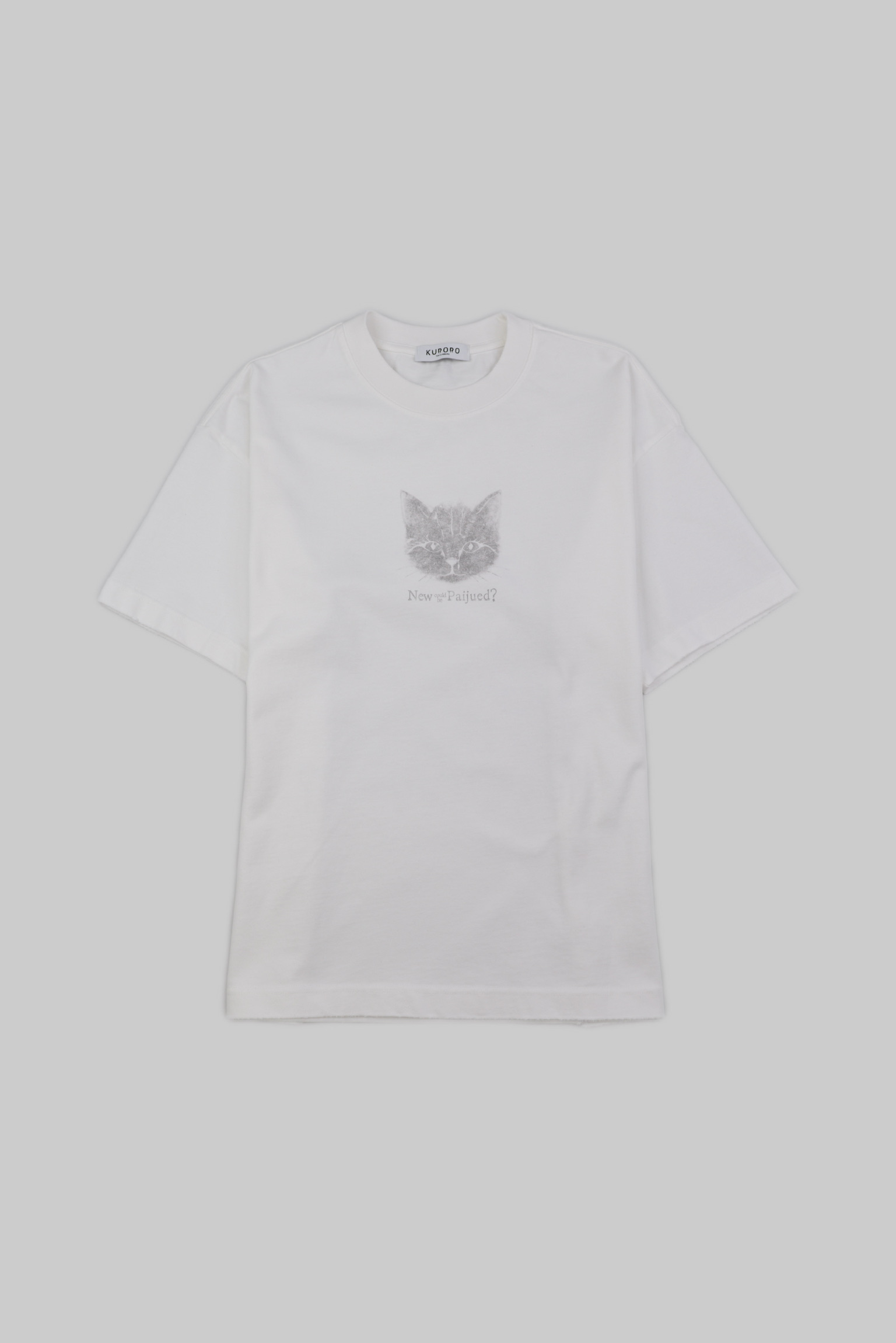 シャドウキャット グラフィックTシャツ      White