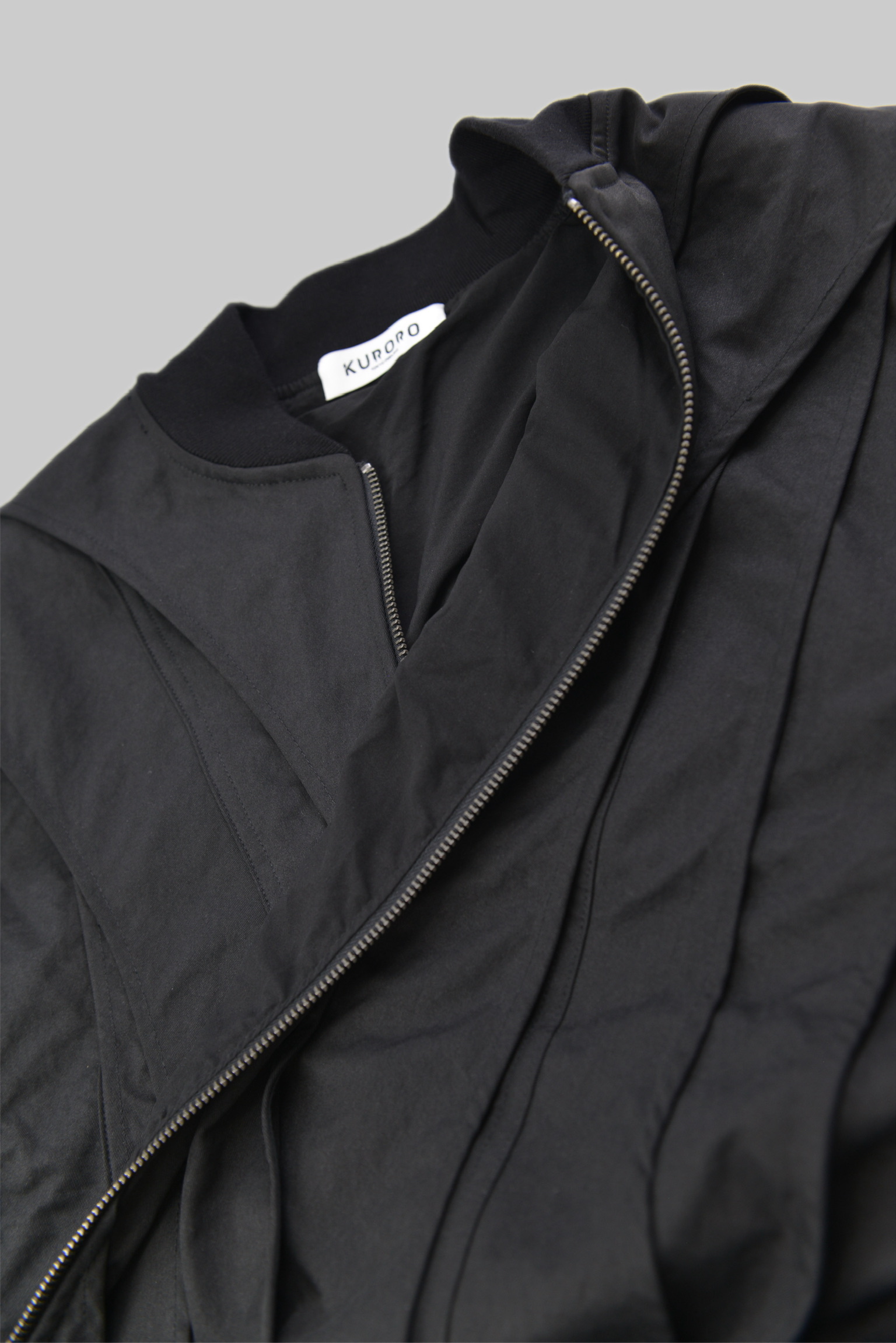 KURORO 3D Line Structure Bomber Jacket / 3Dラインストラクチャーボンバージャケット サイズ: S