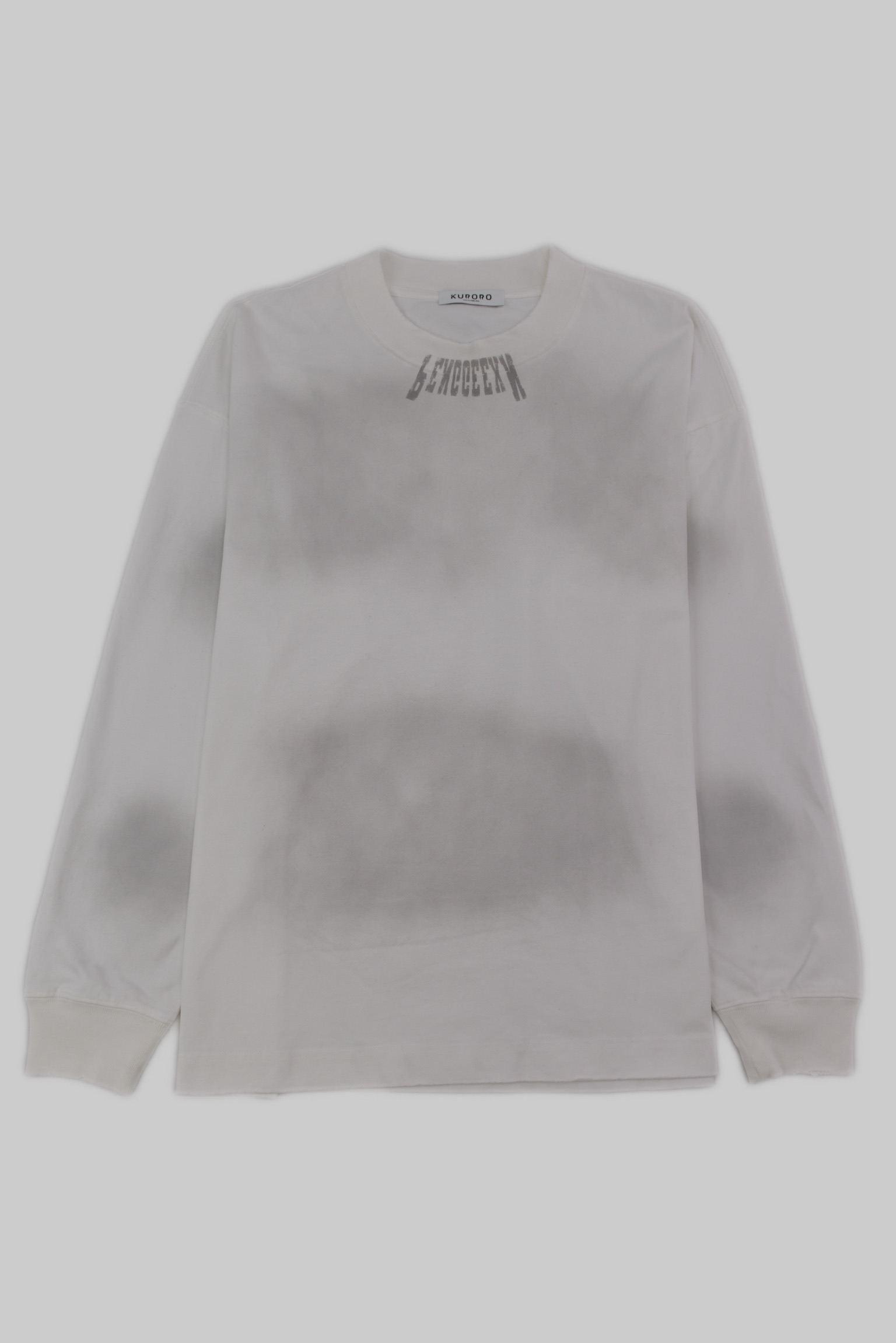 Penggestyle ロゴ ロングスリーブTシャツ　ホワイト (Penggestyle Logo Long Sleeve T-Shirt)　