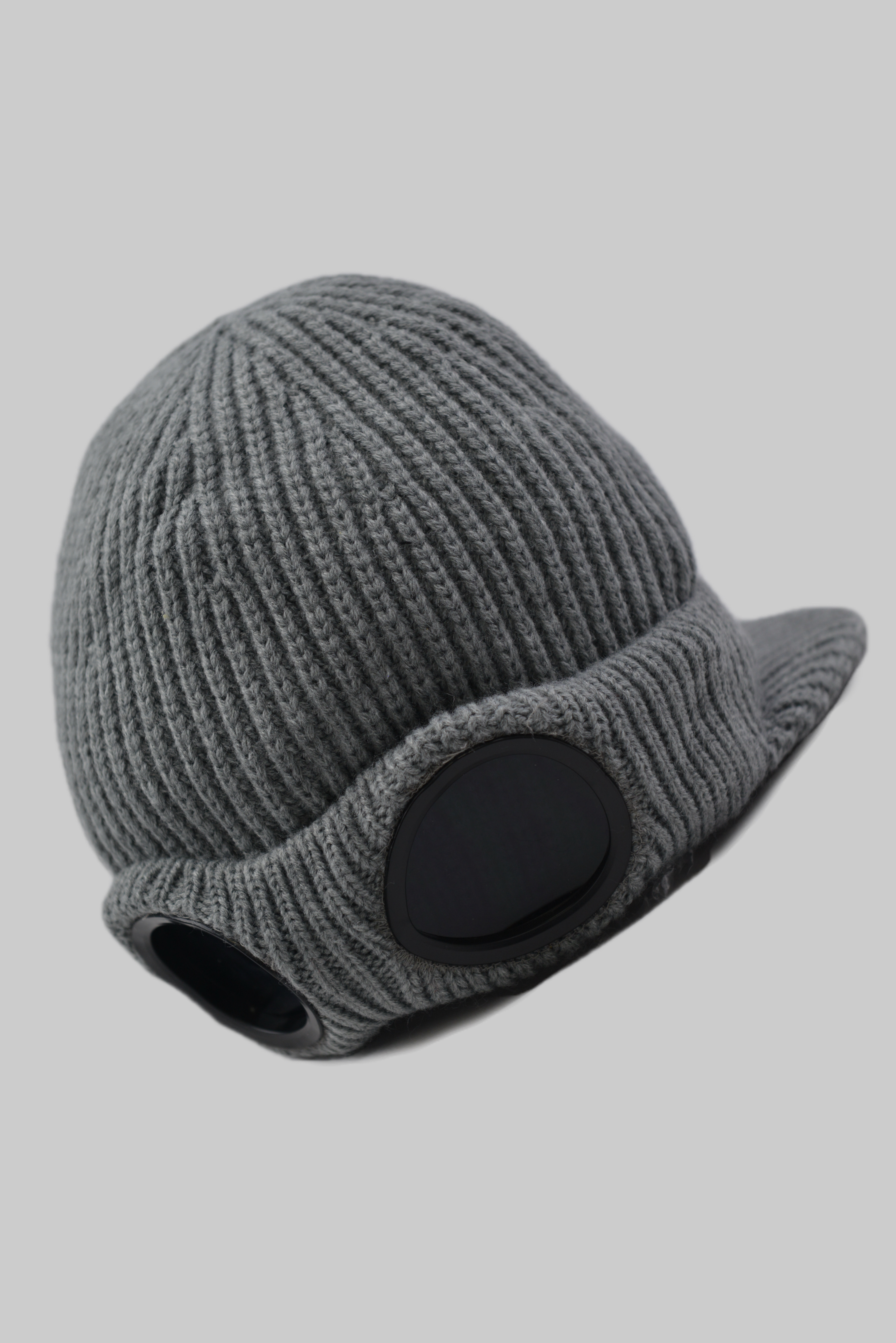 GOGGLE RIB KNIT CAP（ゴーグルリブニットキャップ）　ASH GRAY