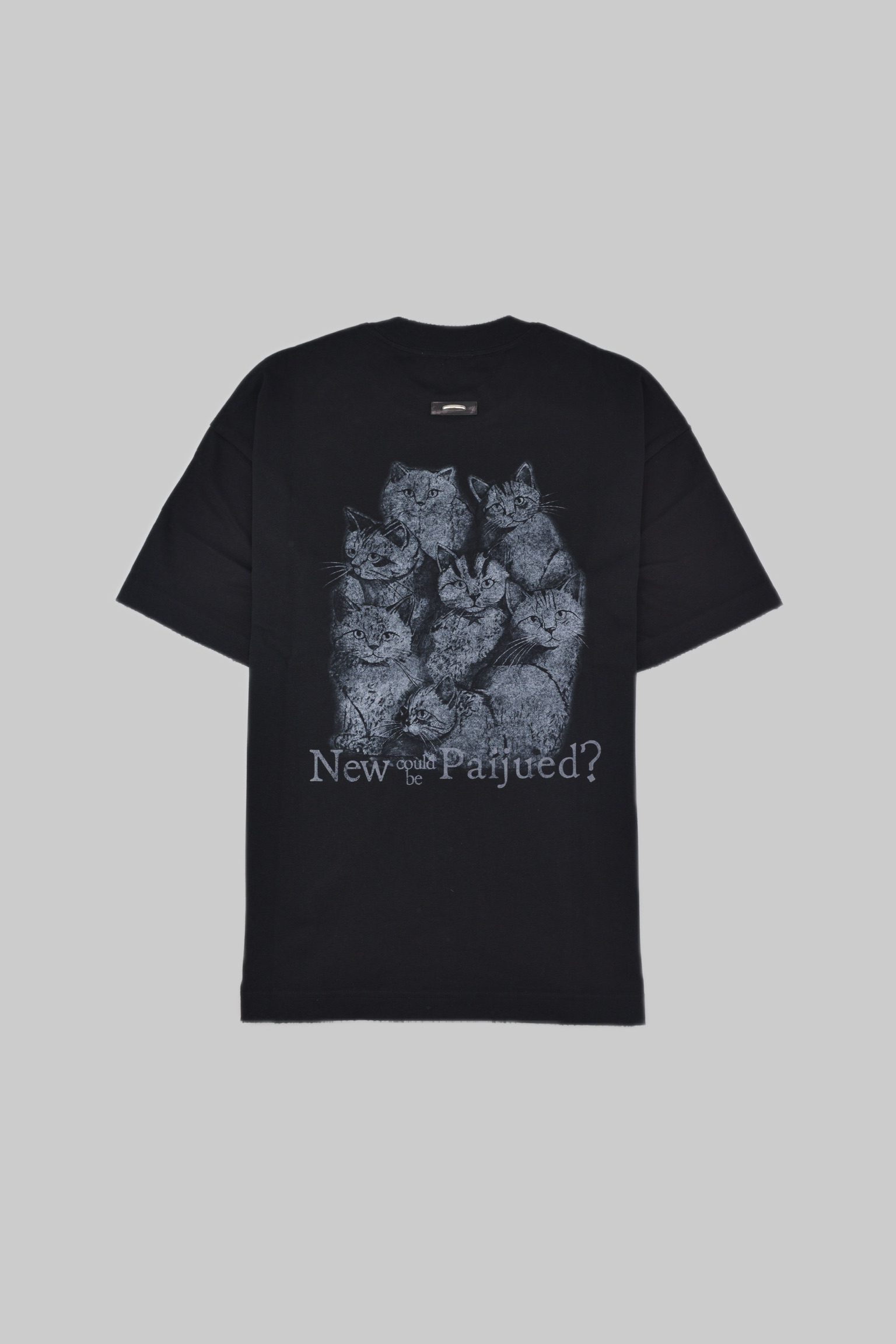 シャドウキャット グラフィックTシャツ     Black サイズ: M