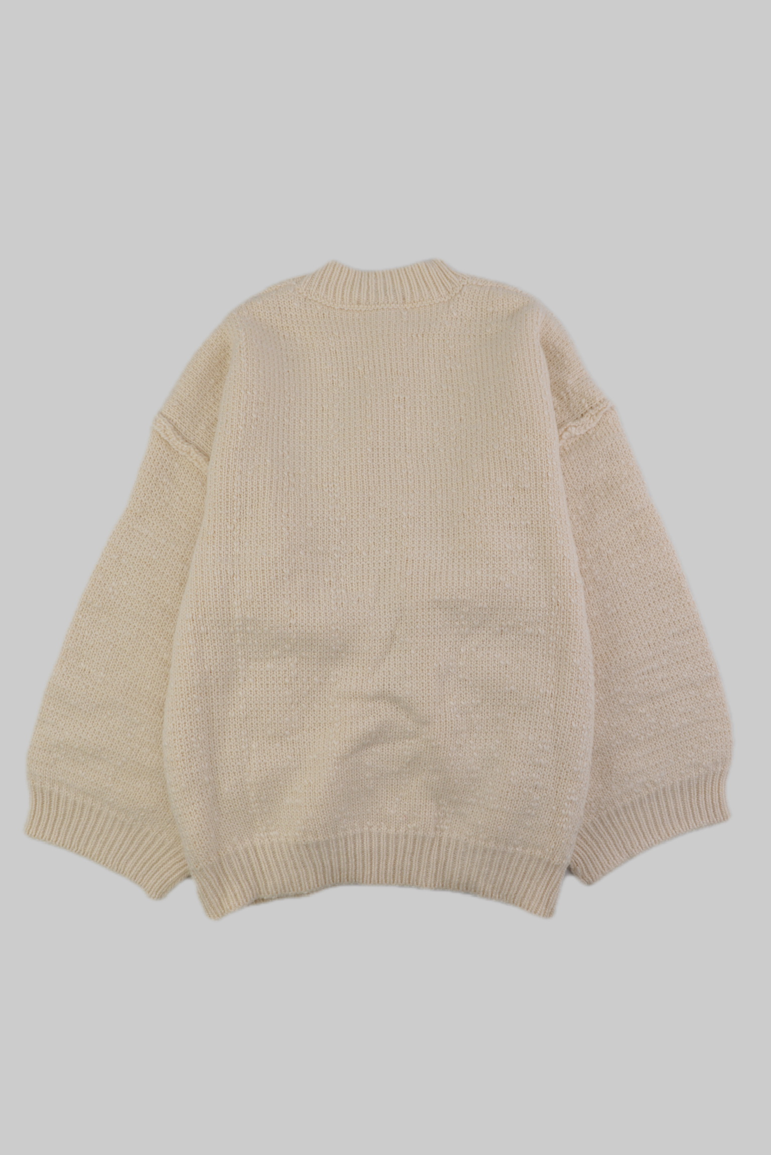 エッセンシャル ニットプルオーバー KURORO Essential Knit Pullover  アイボリー サイズ: S