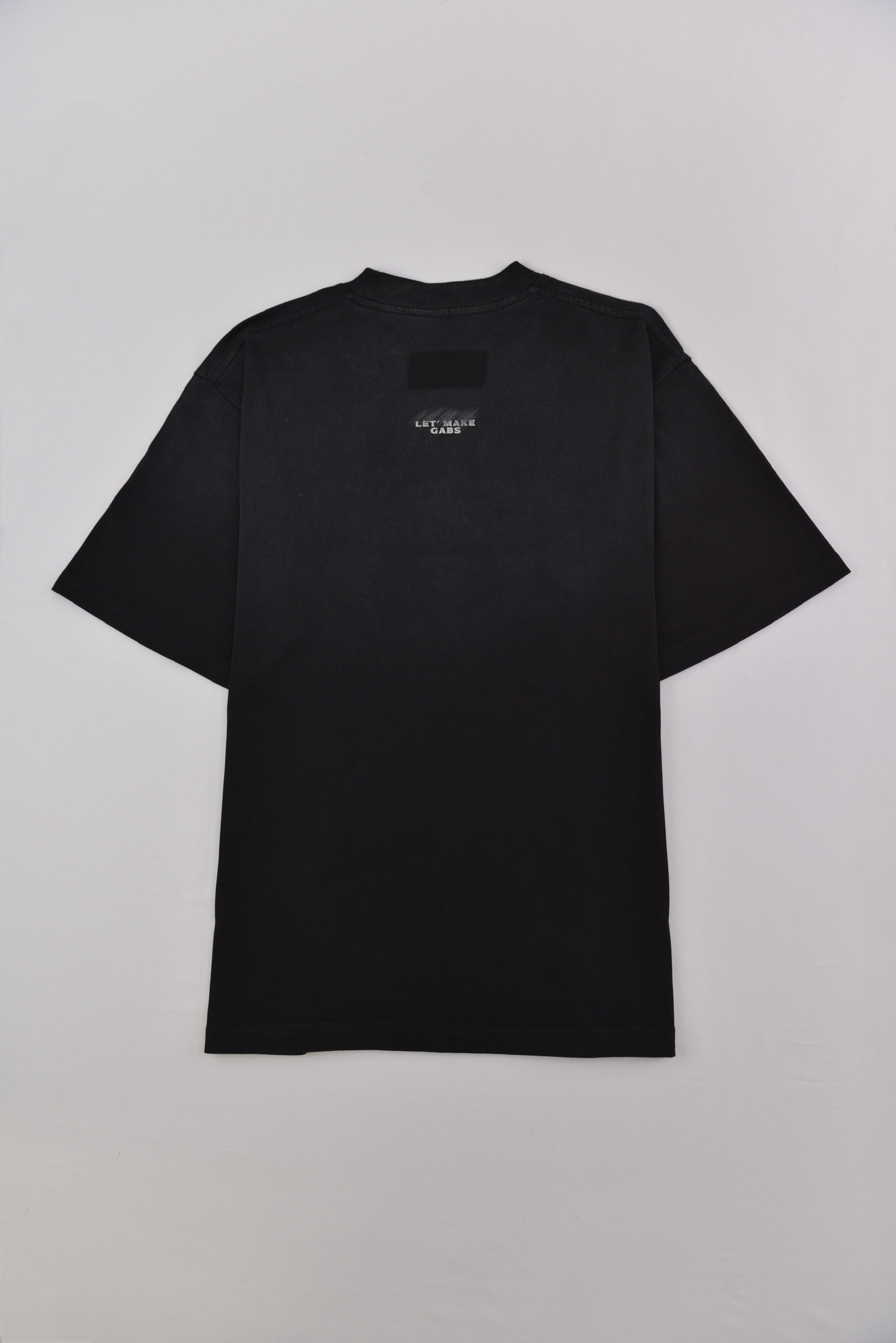 LET’S MAKE GABS ロゴプリントTシャツ / ブラック サイズ: M