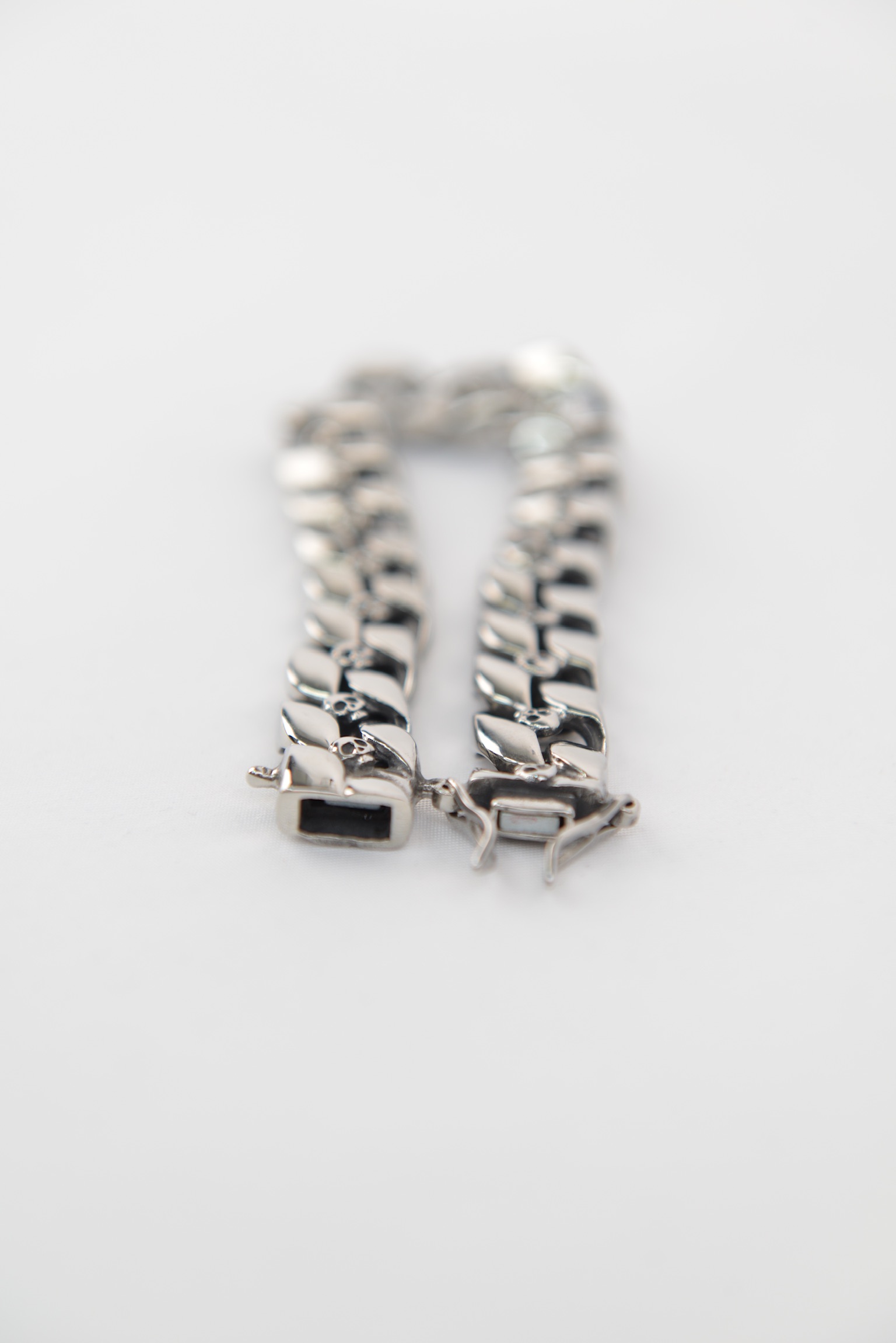 Skull Link Cuban Chain Bracelet（スカルリンク・キューバンチェーンブレスレット）