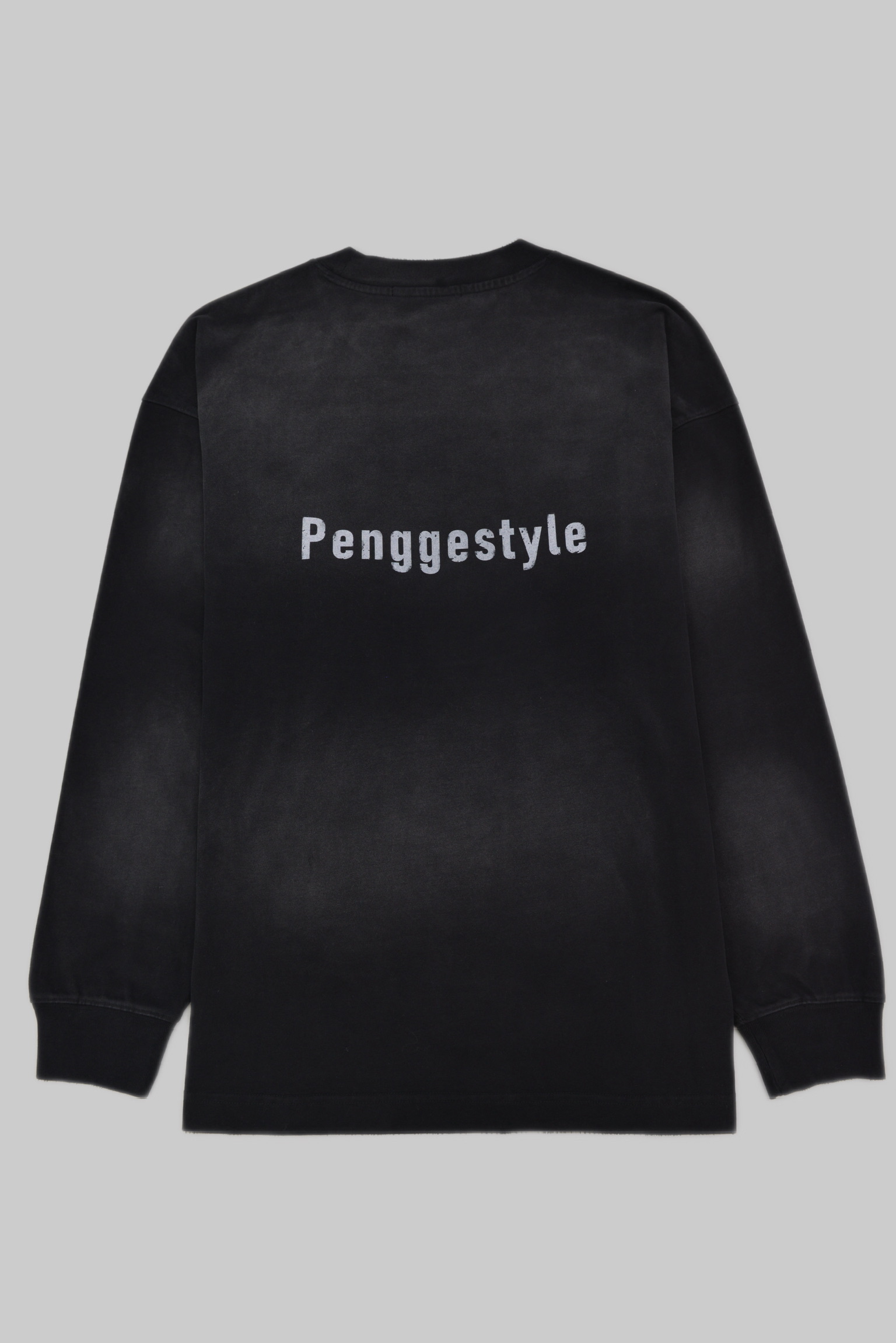 Penggestyle ロゴ ロングスリーブTシャツ　ブラック サイズ: S