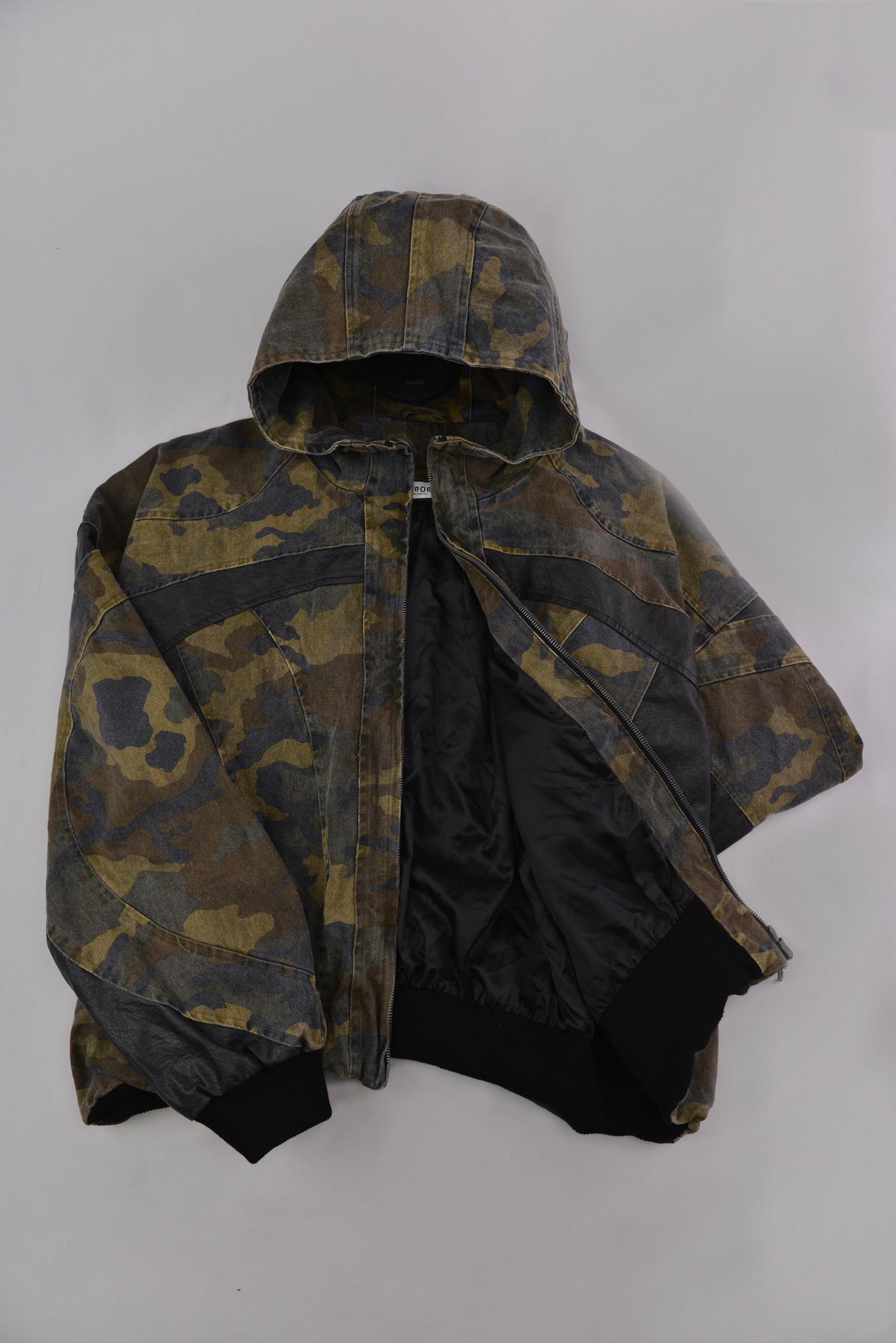 KURORO アーバンカモ Oversized フーディージャケット サイズ: XL