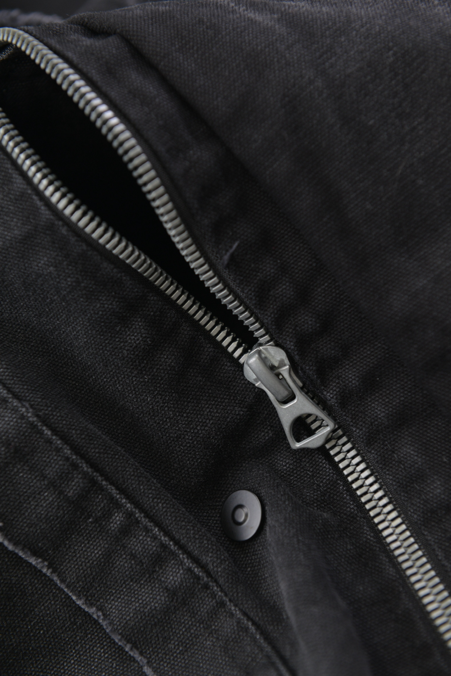 ヴィンテージウォッシュ・ブラックミリタリーボンバージャケット サイズ: M