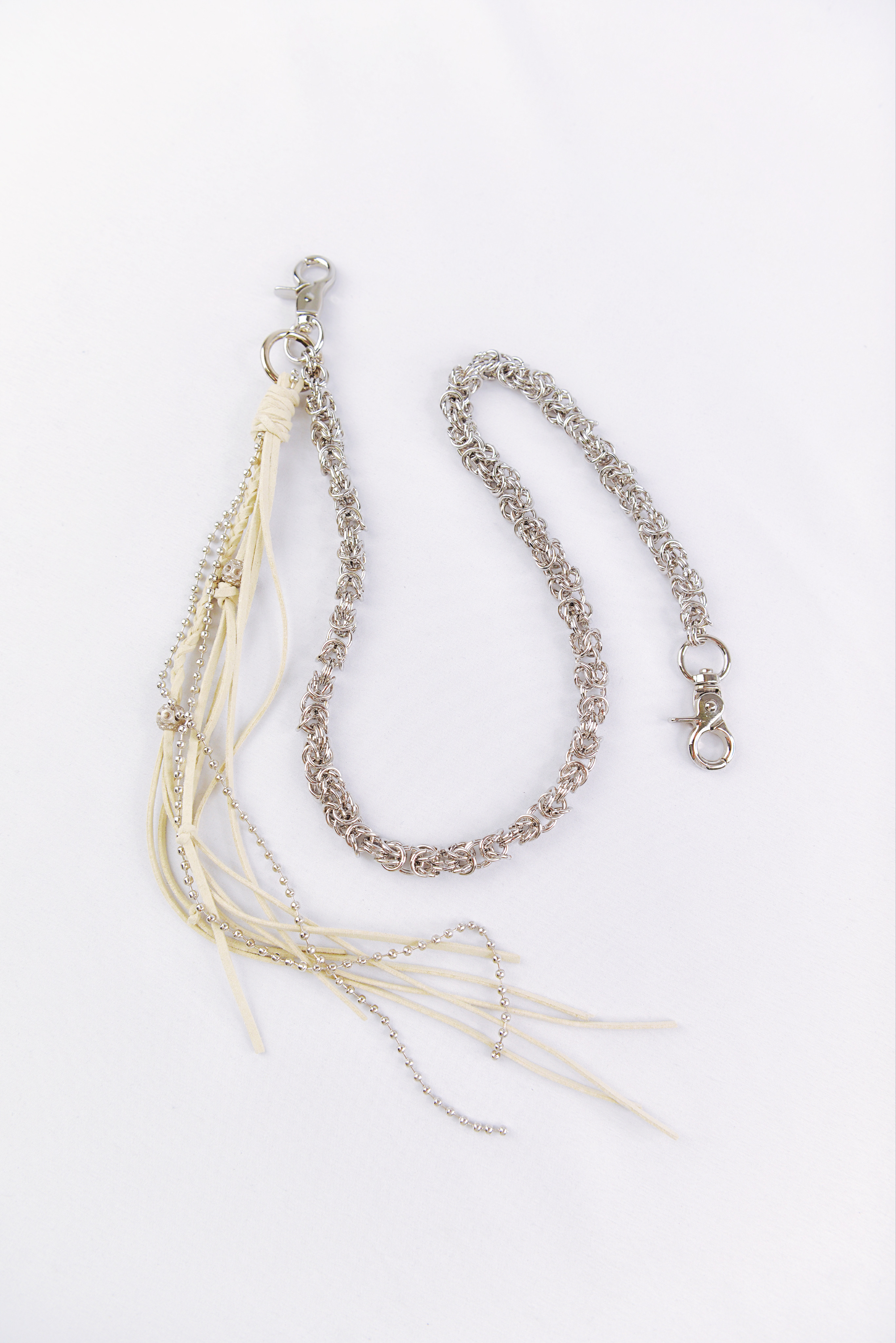 ウォレットチェーン　ホワイト