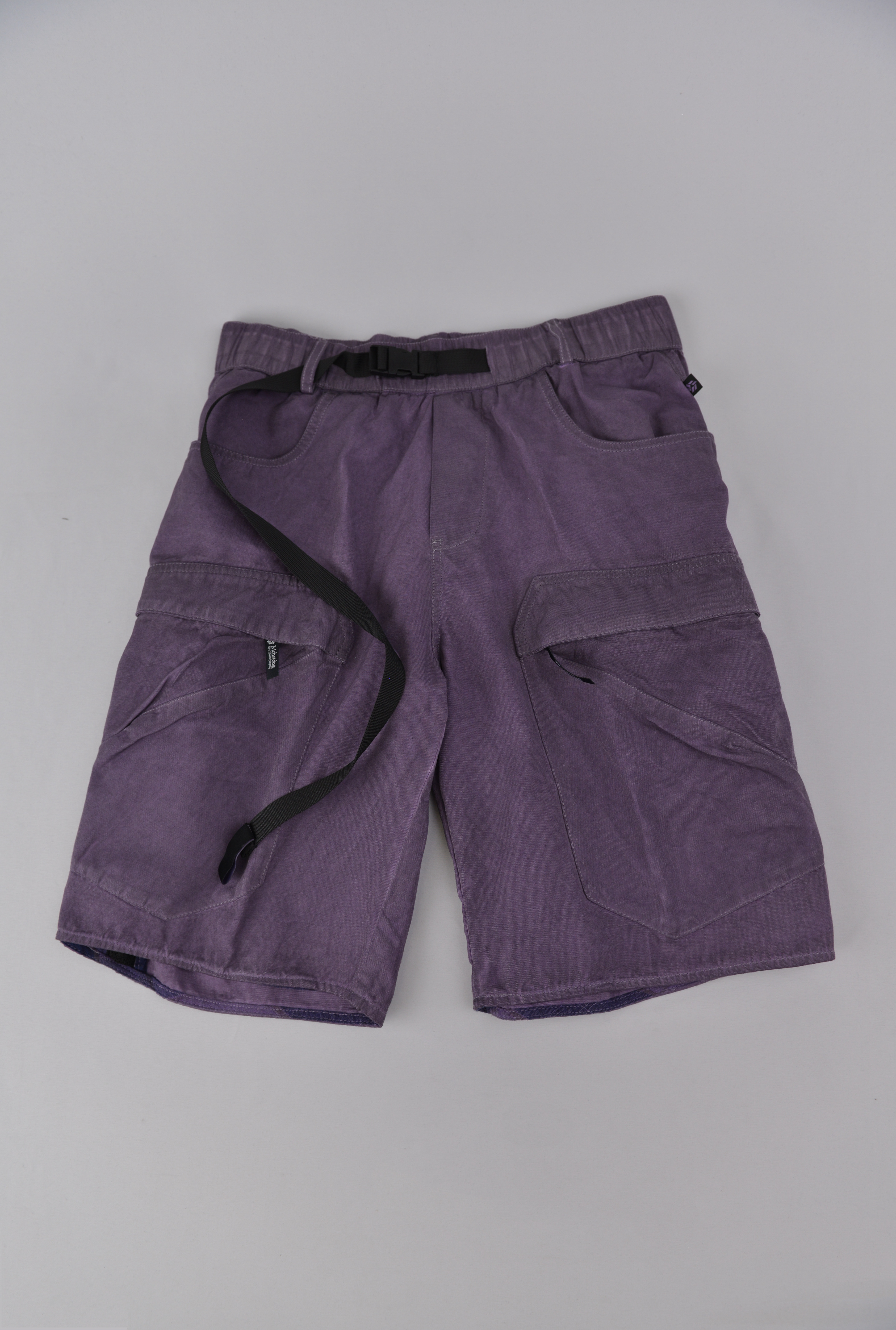 ウォッシュドパープル ギアカーゴショーツ
