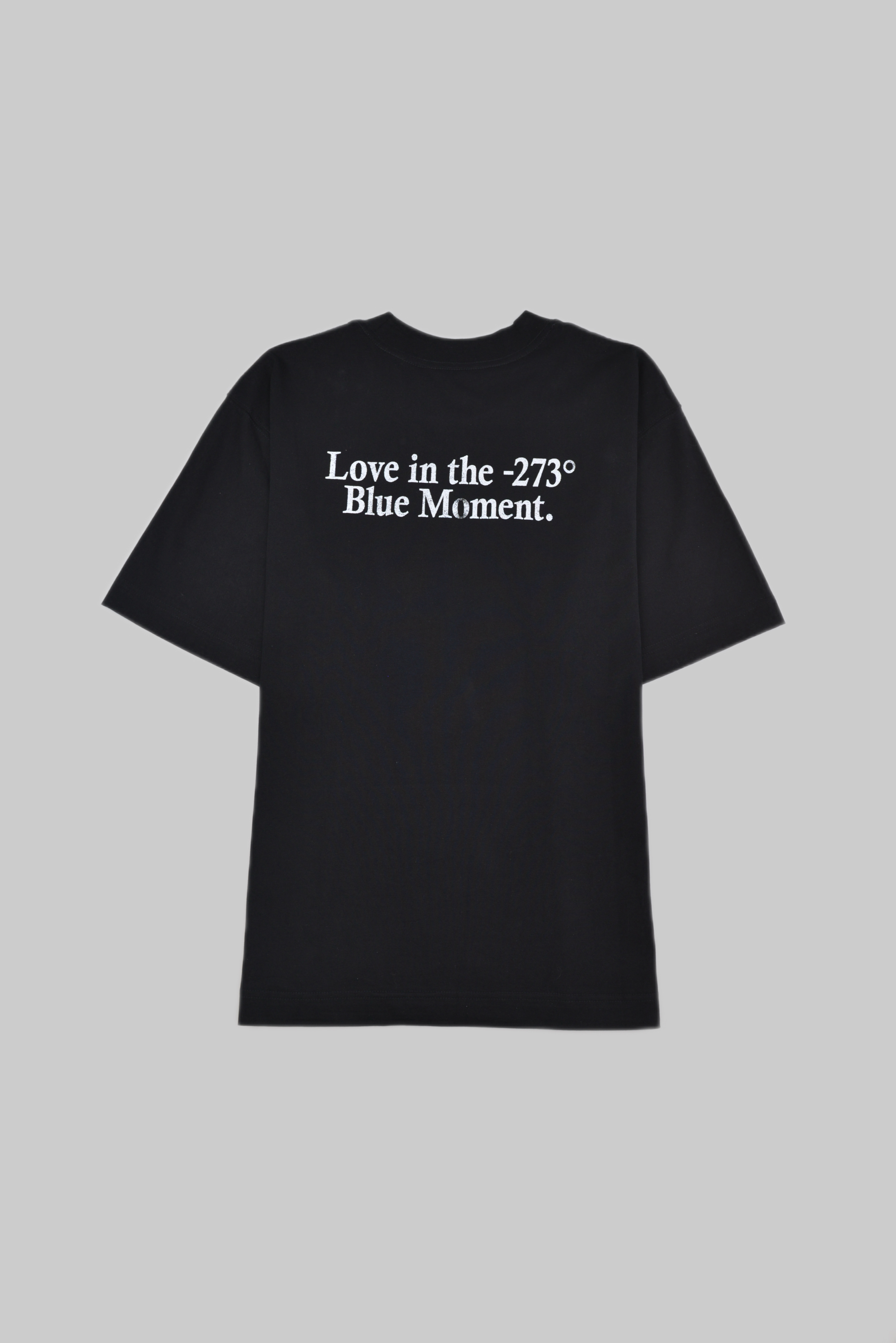 ブルーモーメント -273° アートグラフィックTシャツ　ブラック サイズ: S