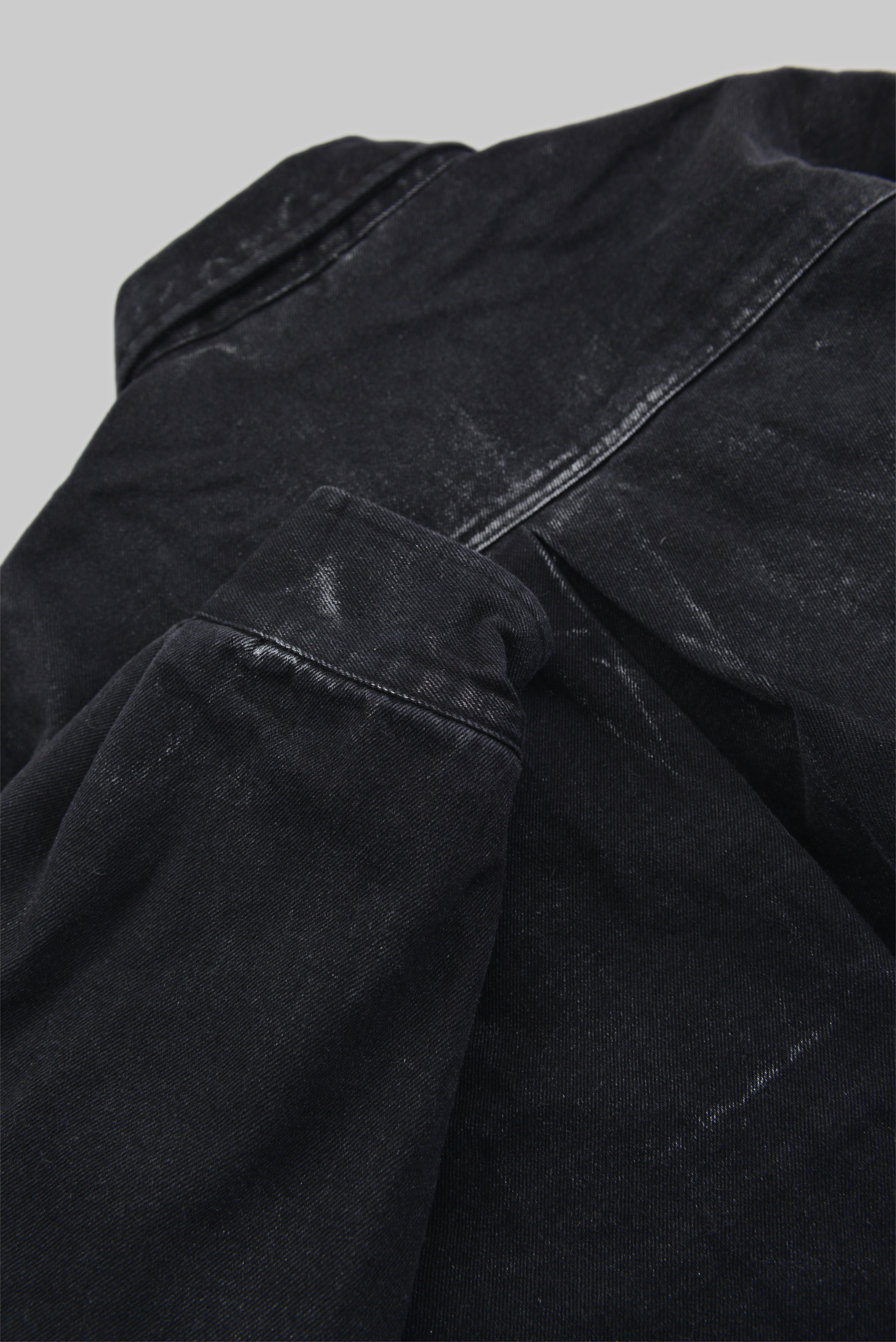 Blackout Padded Denim Jacket サイズ: M