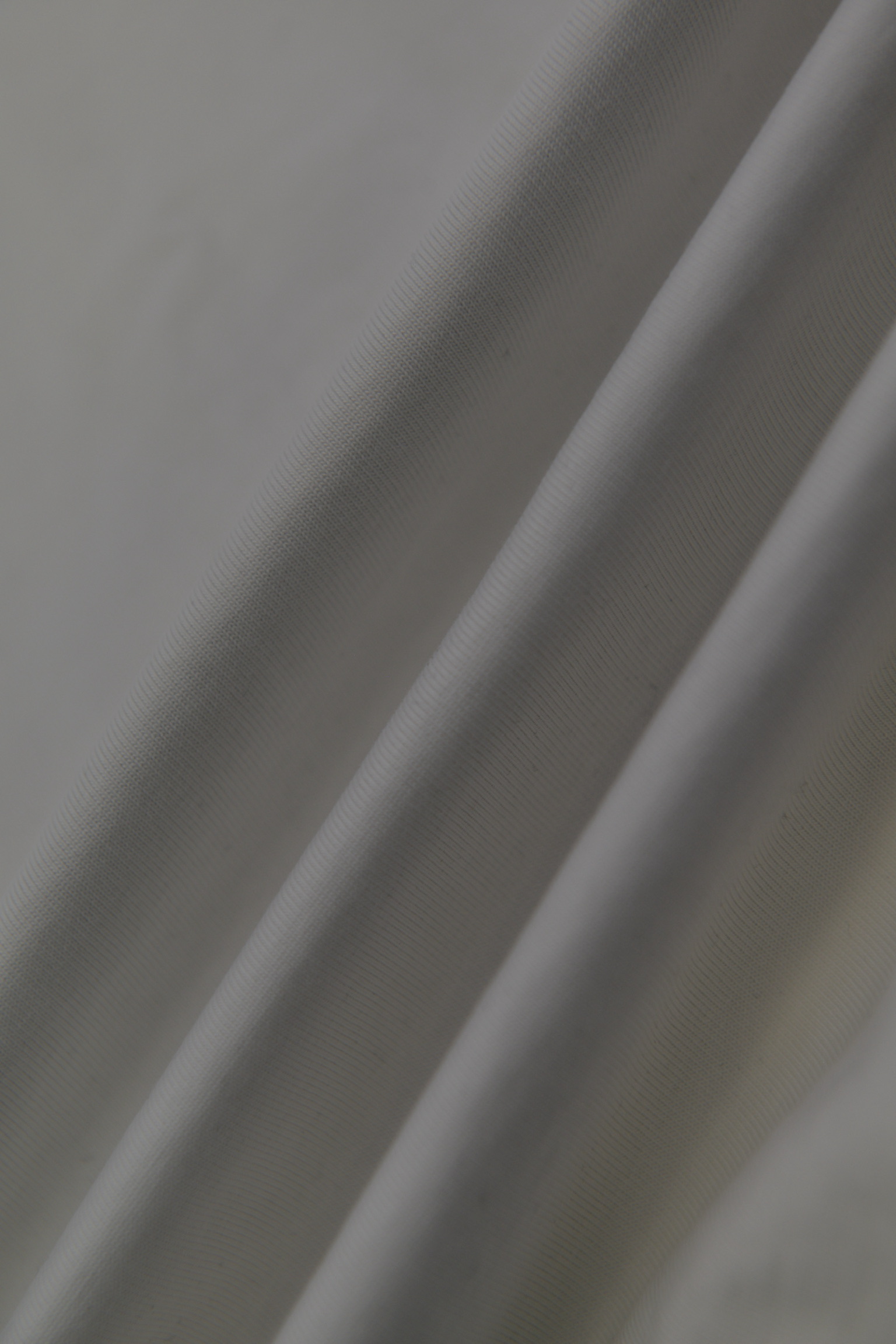 ミニマルオープンカラーショートスリーブシャツ　アイボリーホワイト サイズ: M