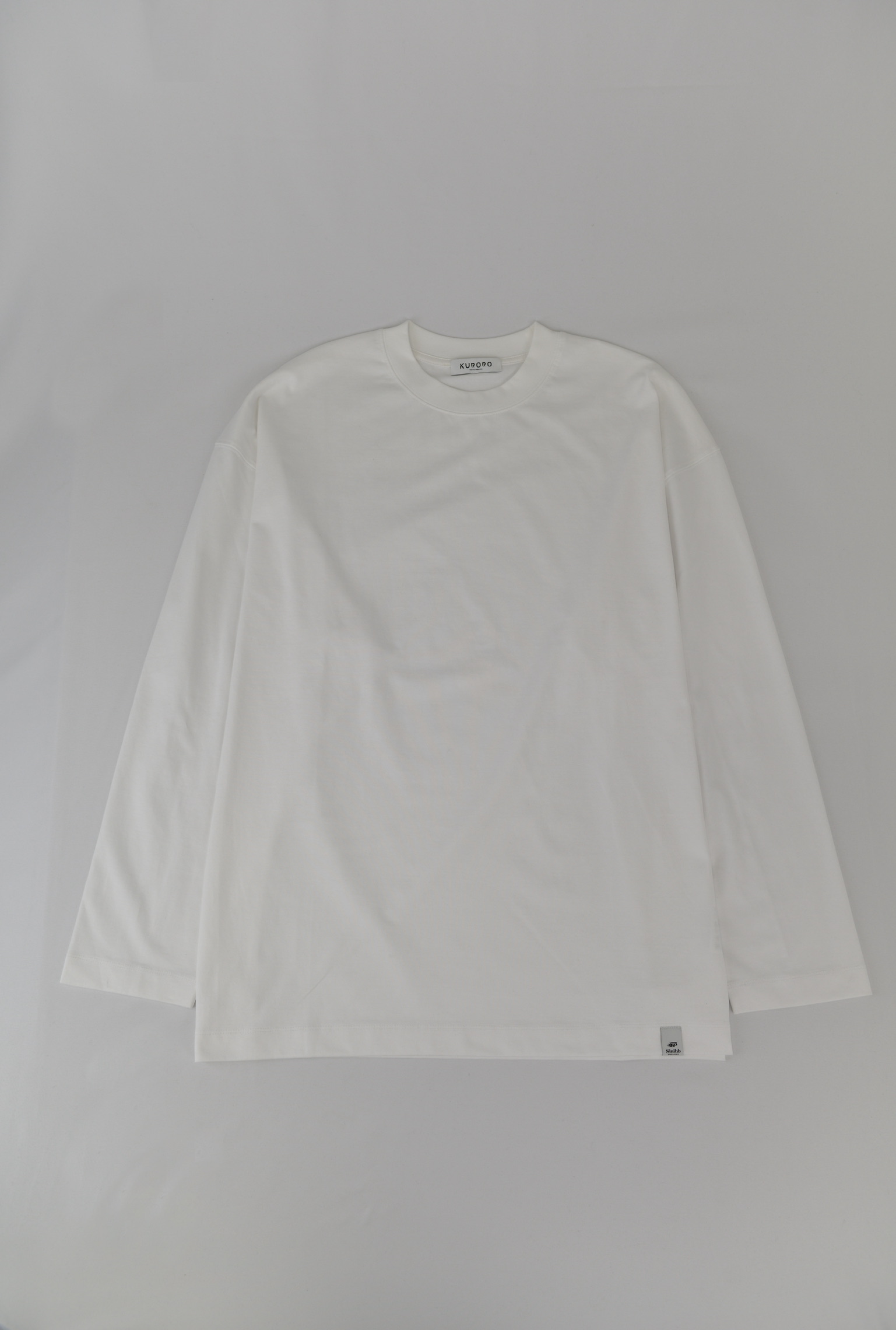 ピュアコットンボトリングシャツ　ホワイト