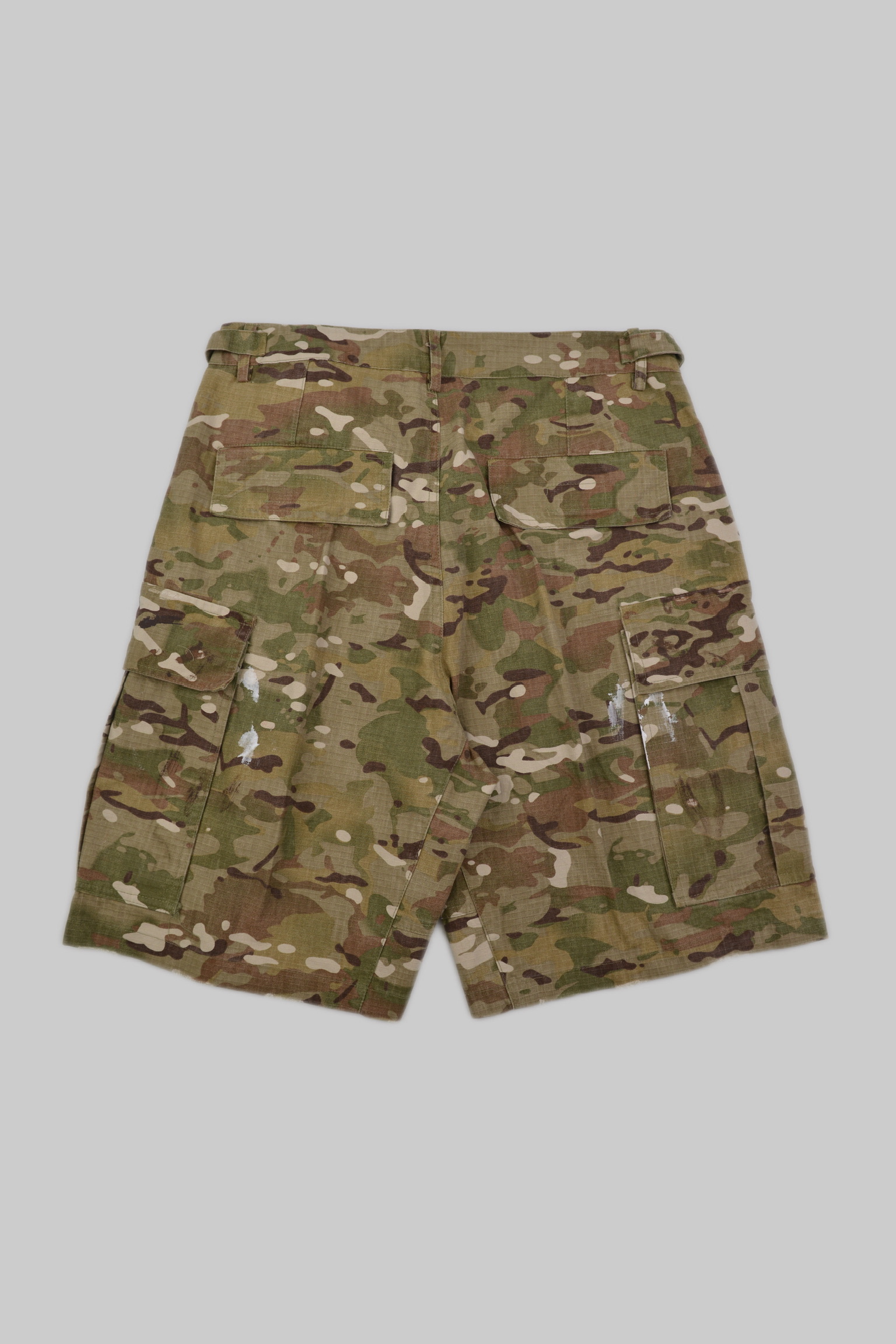 KURORO Vintage Paint Cargo Shorts サイズ: S