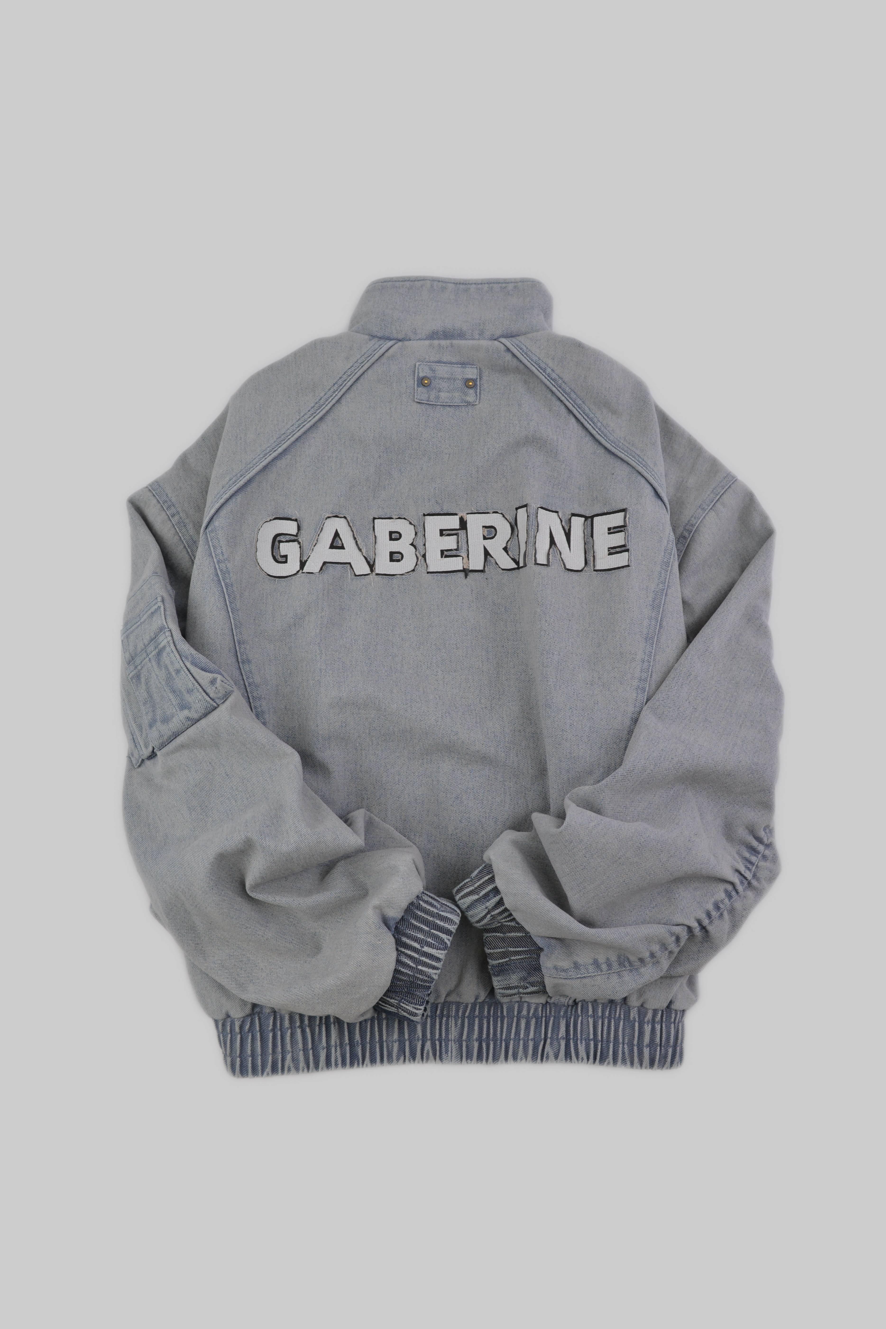 Padded Denim Track Jacket / Light Blue サイズ: M