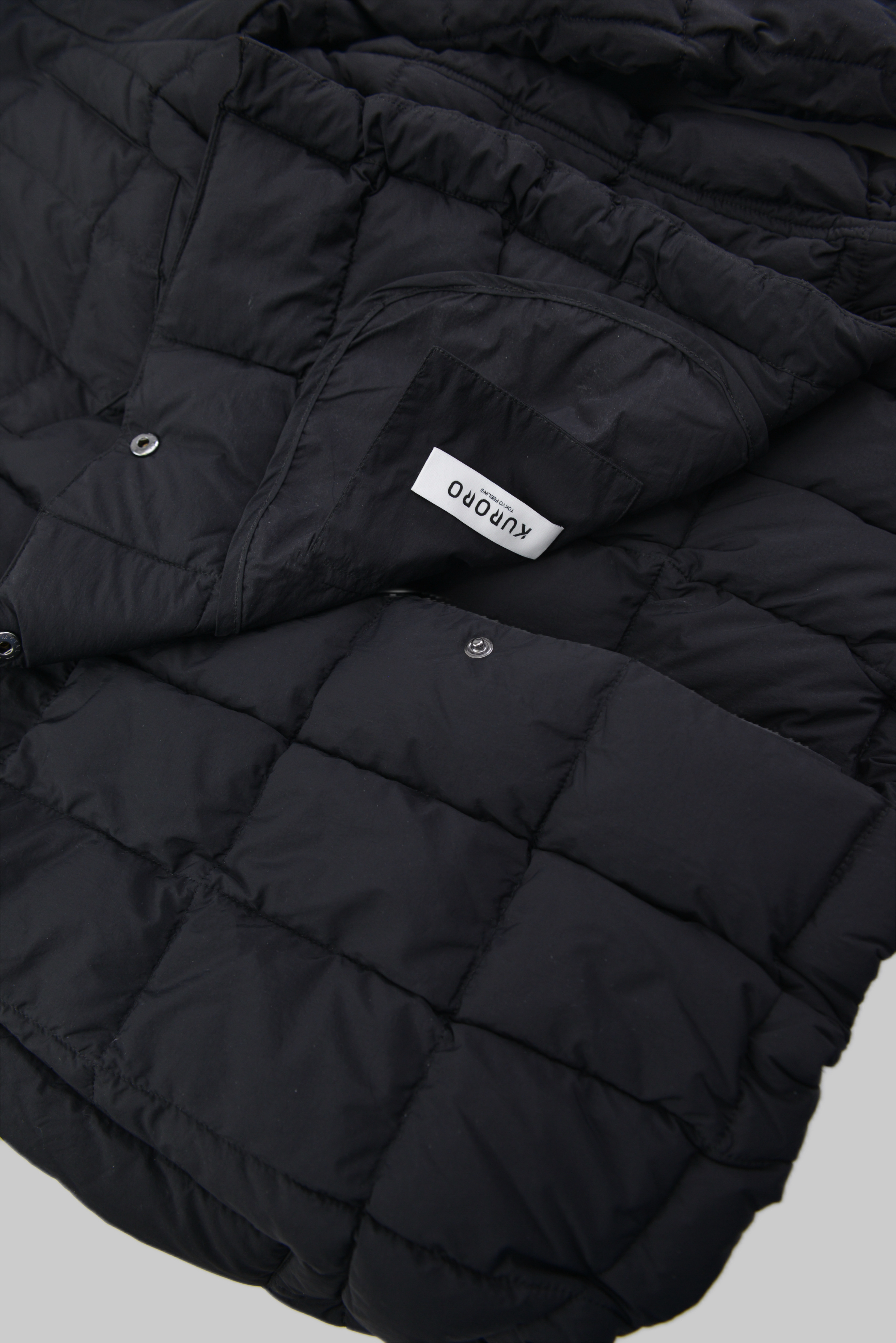 KURORO Quilted Down Shirt Jacket （クロロ キルティング ダウン シャツジャケット） サイズ: S