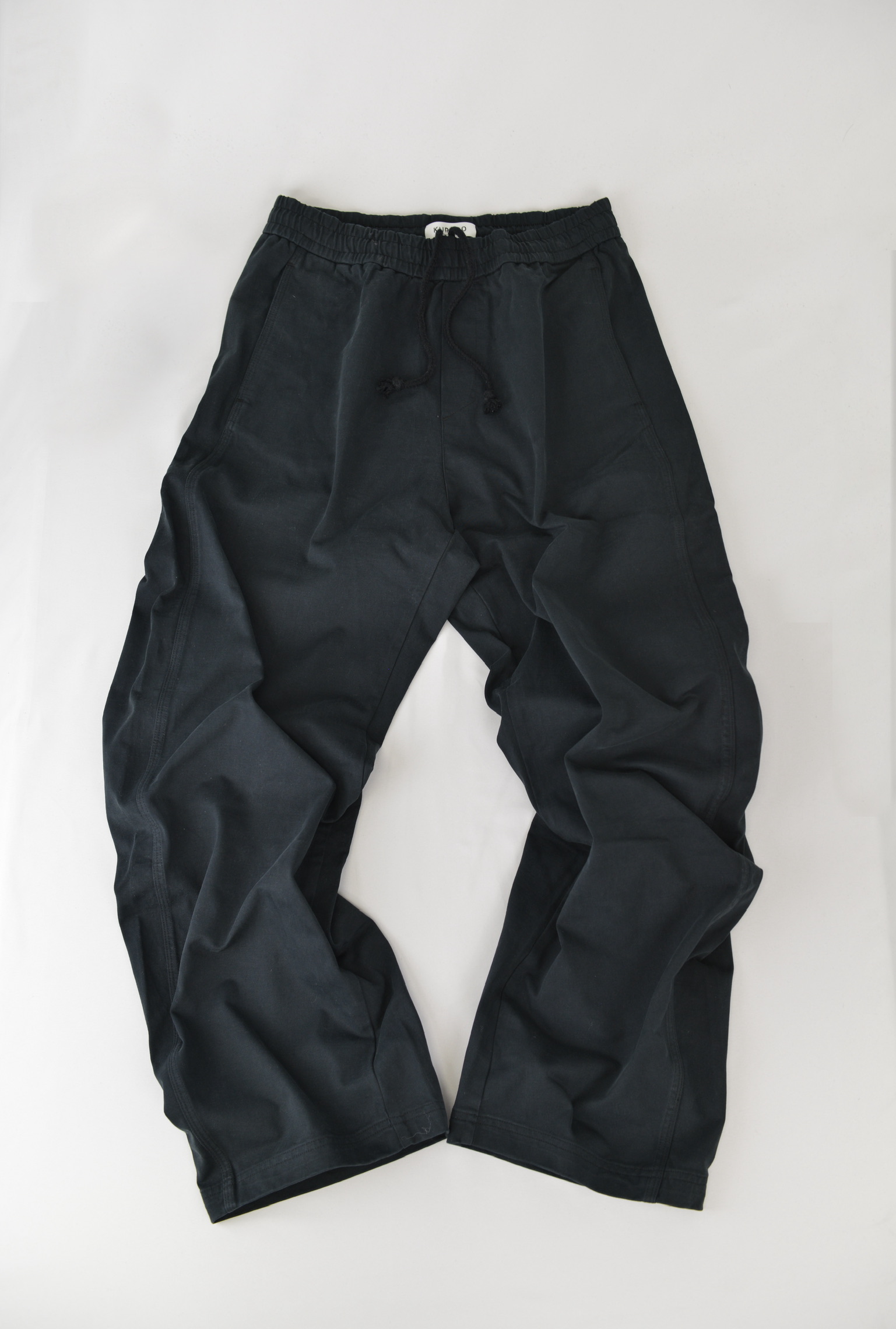 ルーズワイドパンツ　ブラック