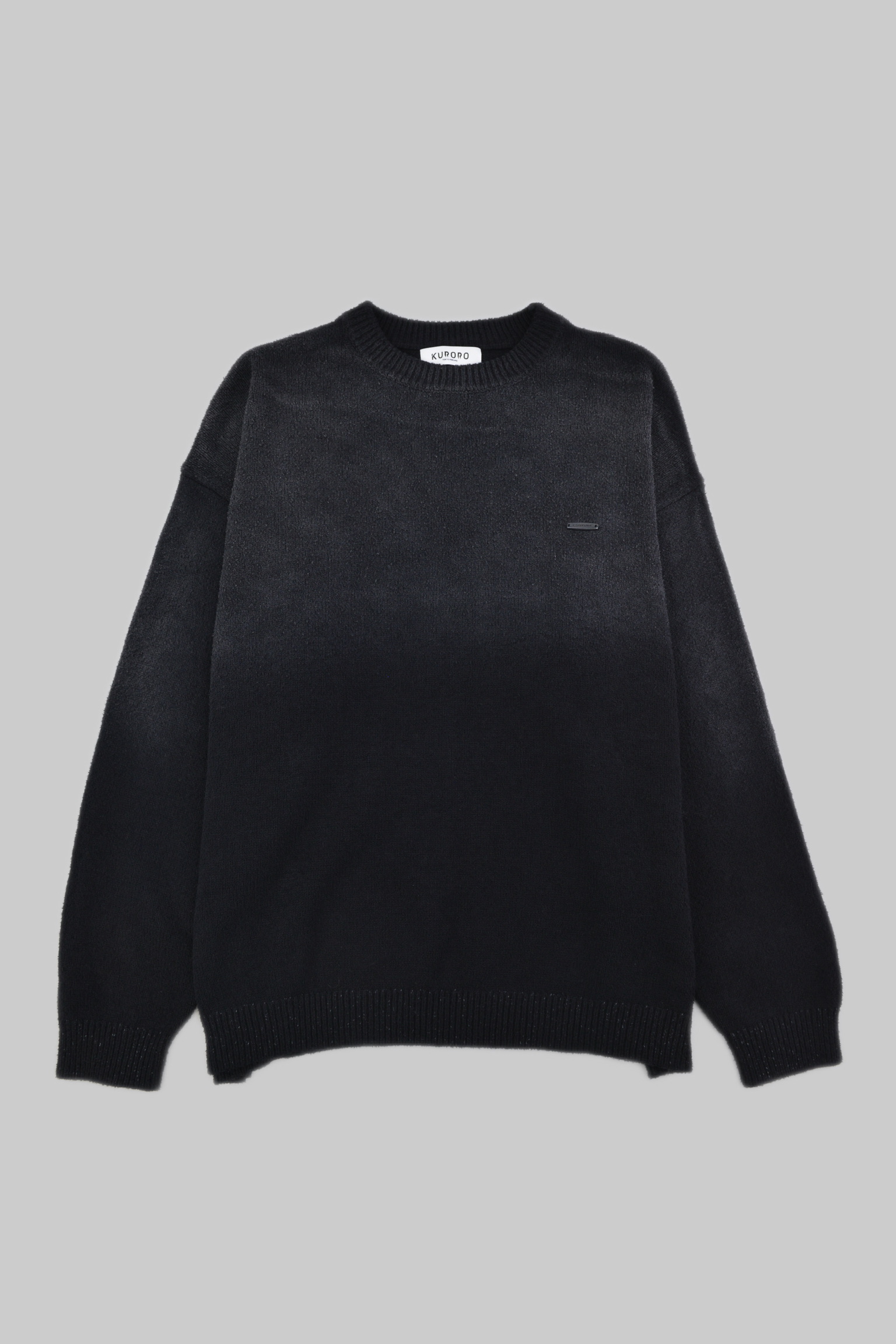 KURORO Fade Knit Sweater Black Fade サイズ: L