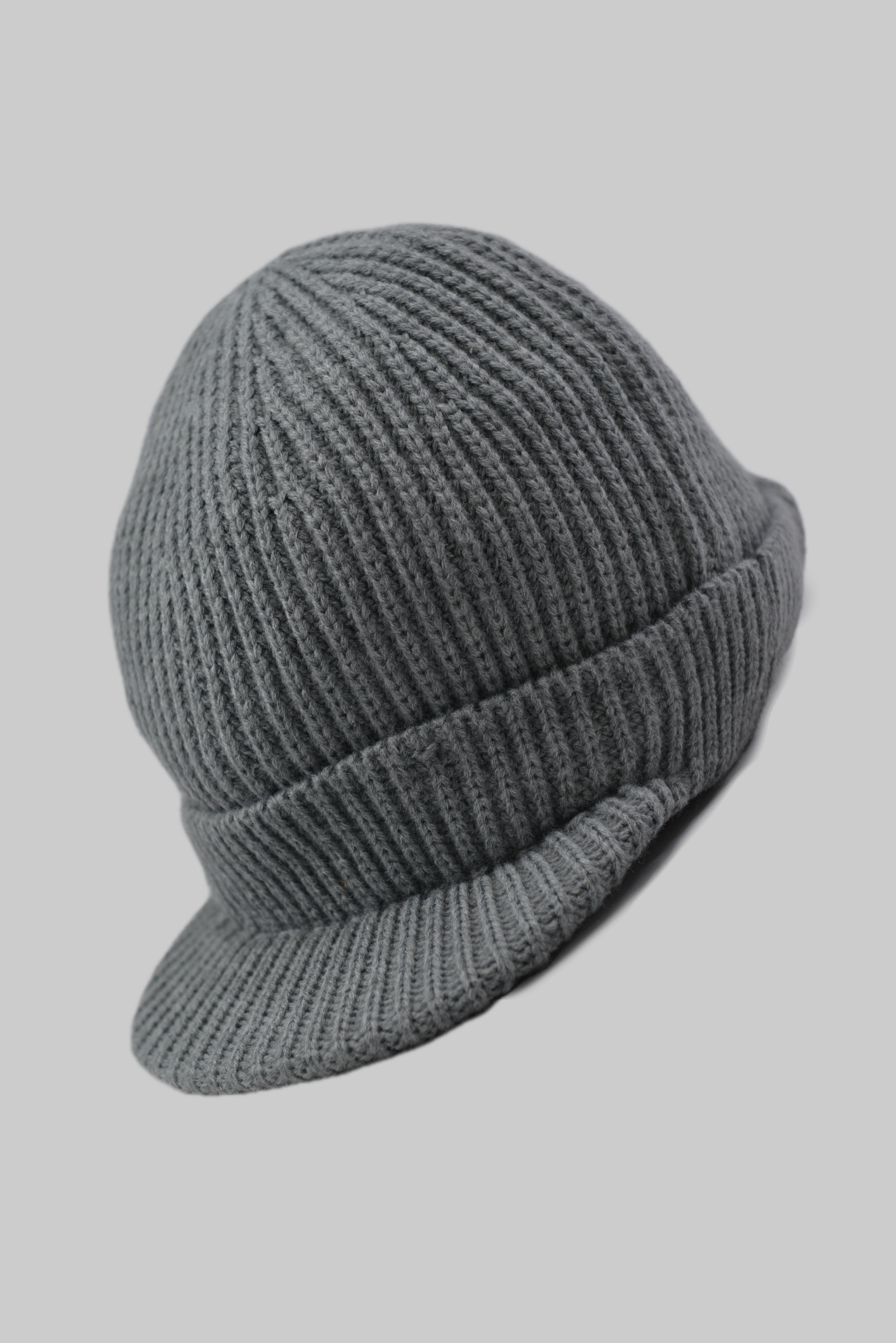 GOGGLE RIB KNIT CAP（ゴーグルリブニットキャップ）　ASH GRAY