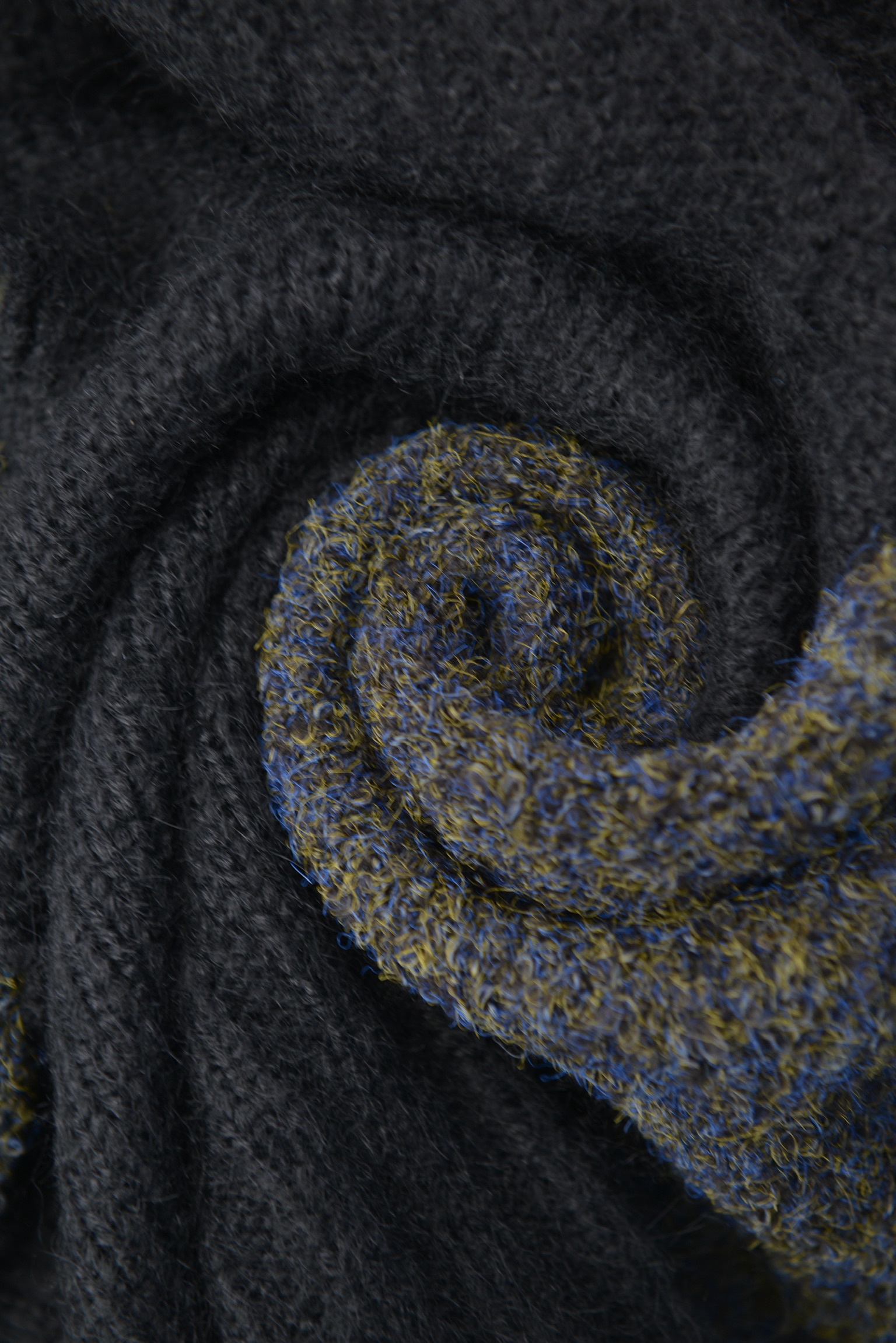  Silent Figure Knit （サイレント・フィギュア ニット）　Black サイズ: M